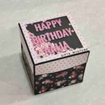 2 layer chocolate explosion box handmade gift product designed for special occasions