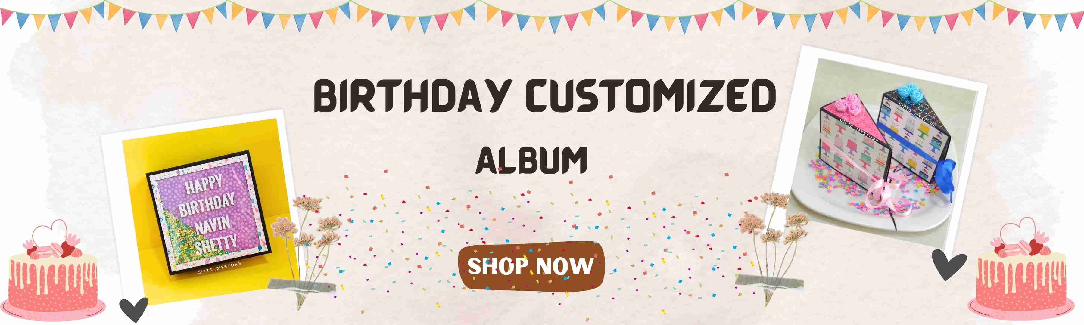 Birthday Hero Section