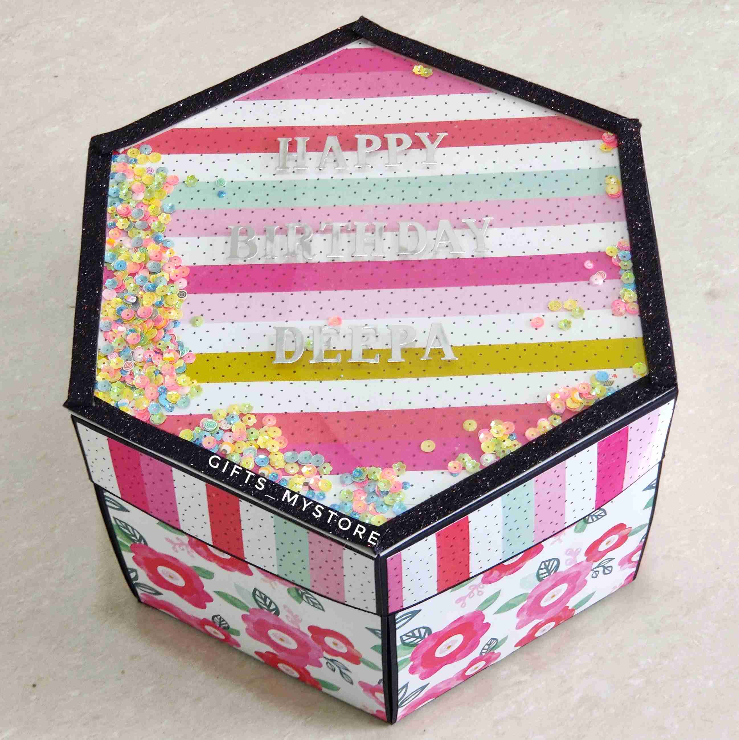 4 layer dairy milk silk premium chocolate explosion box in elegant pink theme premium large size handmade gift product designed for special occasions