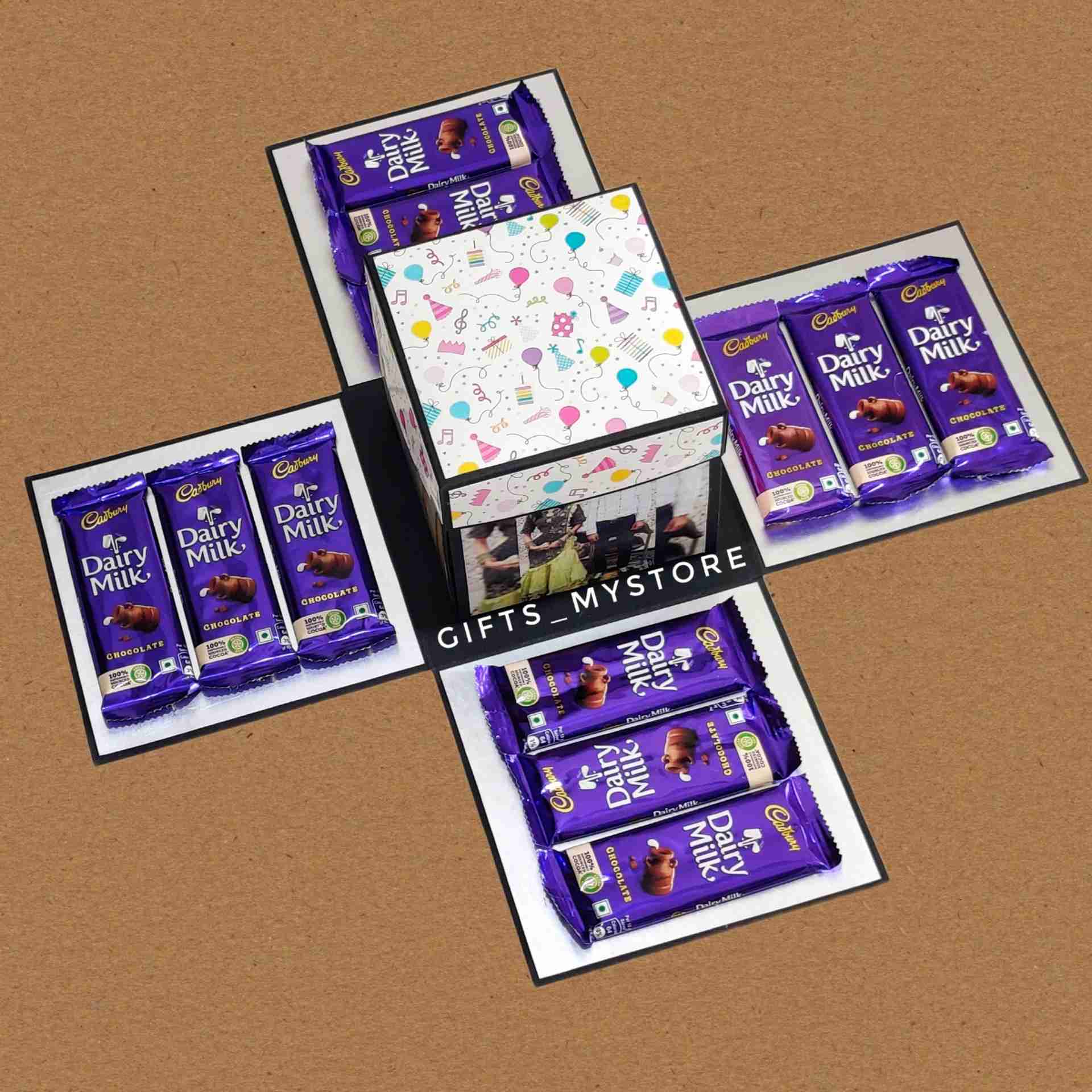 FunPic_20240116_151807812 2 layer chocolate explosion box handmade gift product designed for special occasions