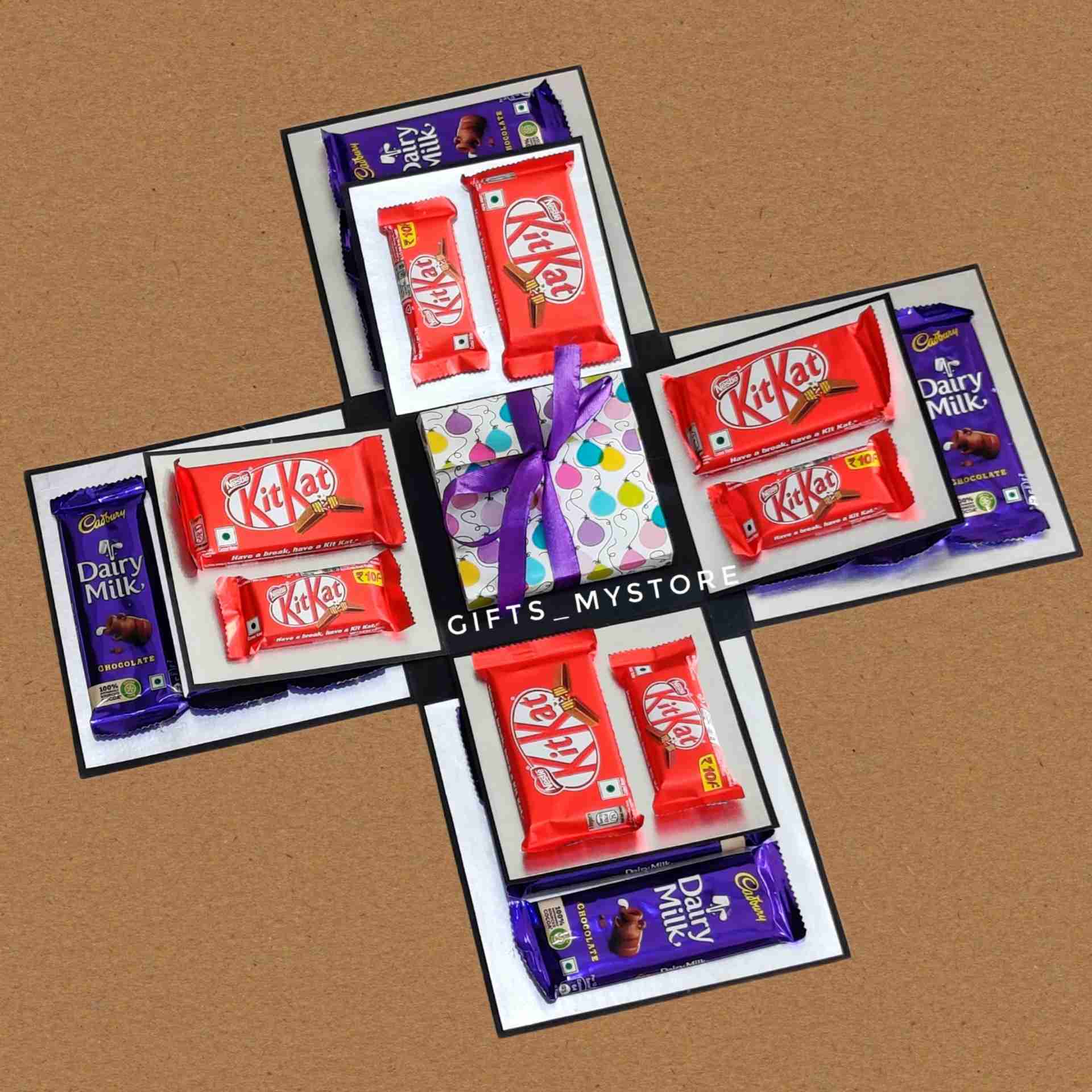 FunPic_20240116_151825396 2 layer chocolate explosion box handmade gift product designed for special occasions