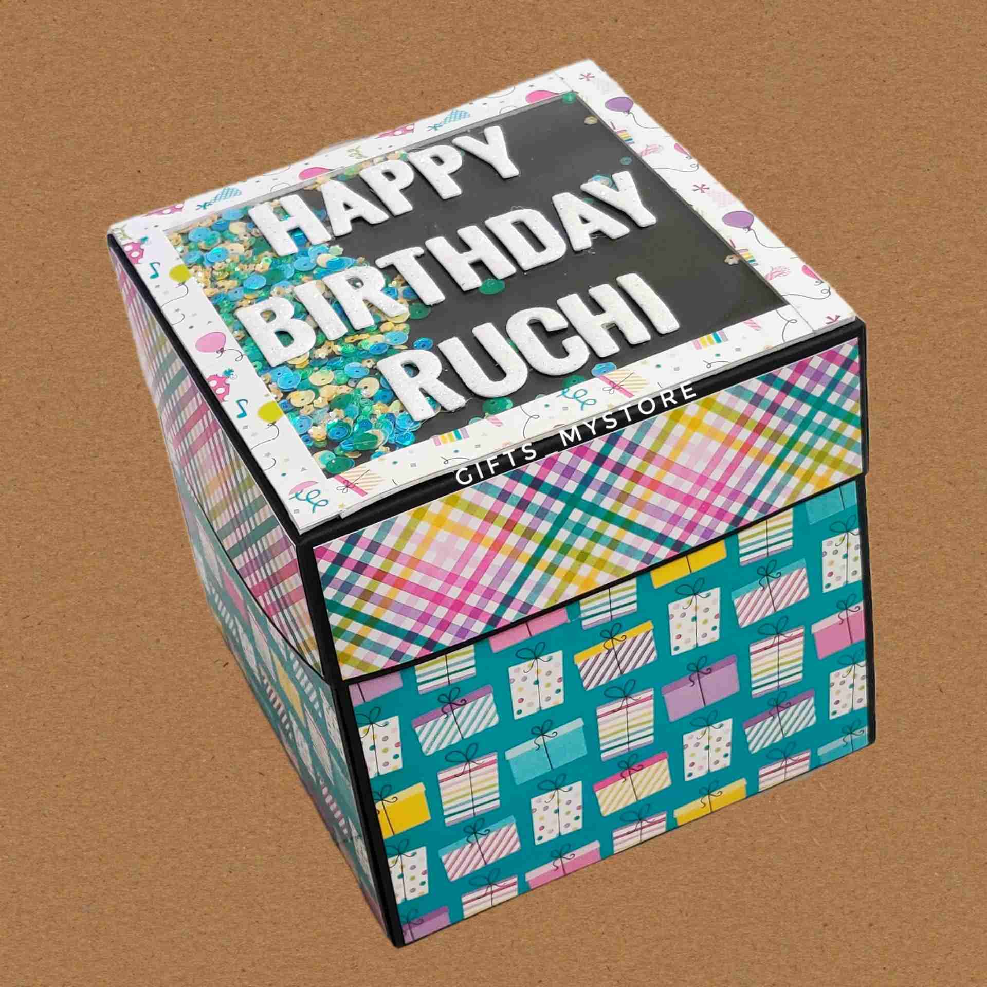 FunPic_20240116_152108587 2 layer chocolate explosion box handmade gift product designed for special occasions