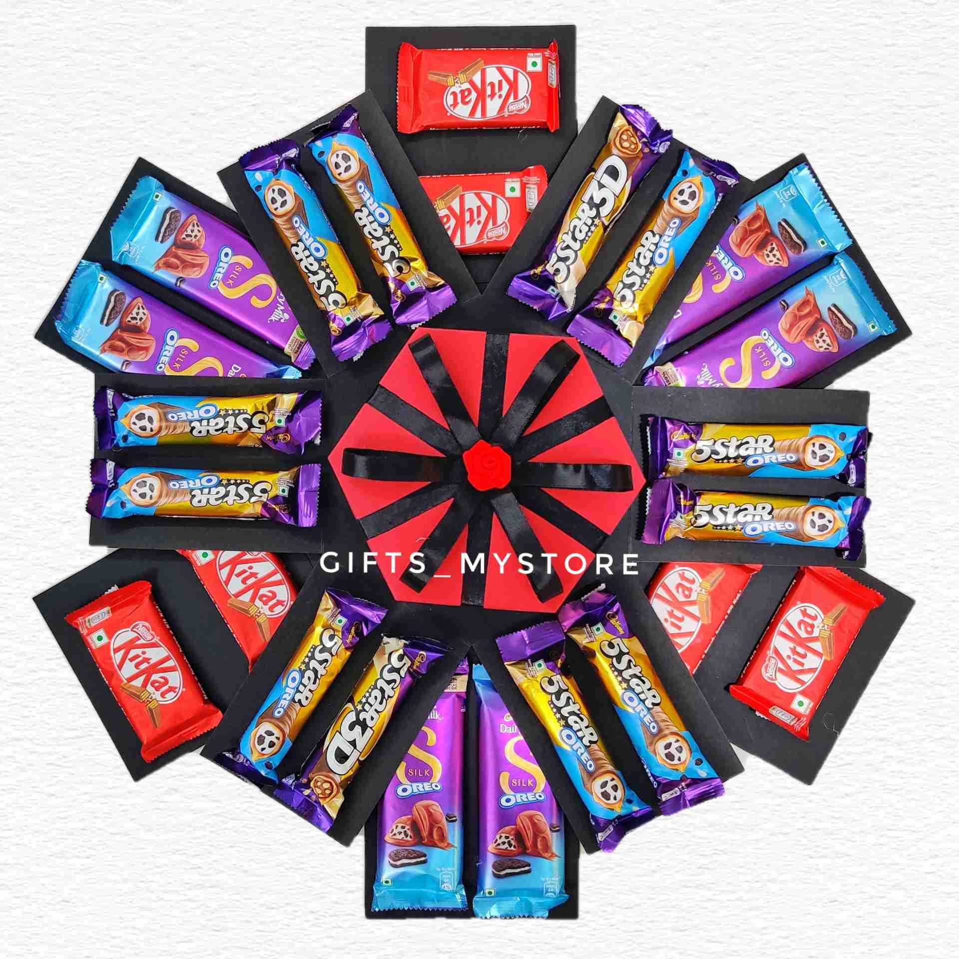 FunPic_20240118_152835084 4 layer mix chocolates chocolate explosion box handmade gift product designed for special occasions