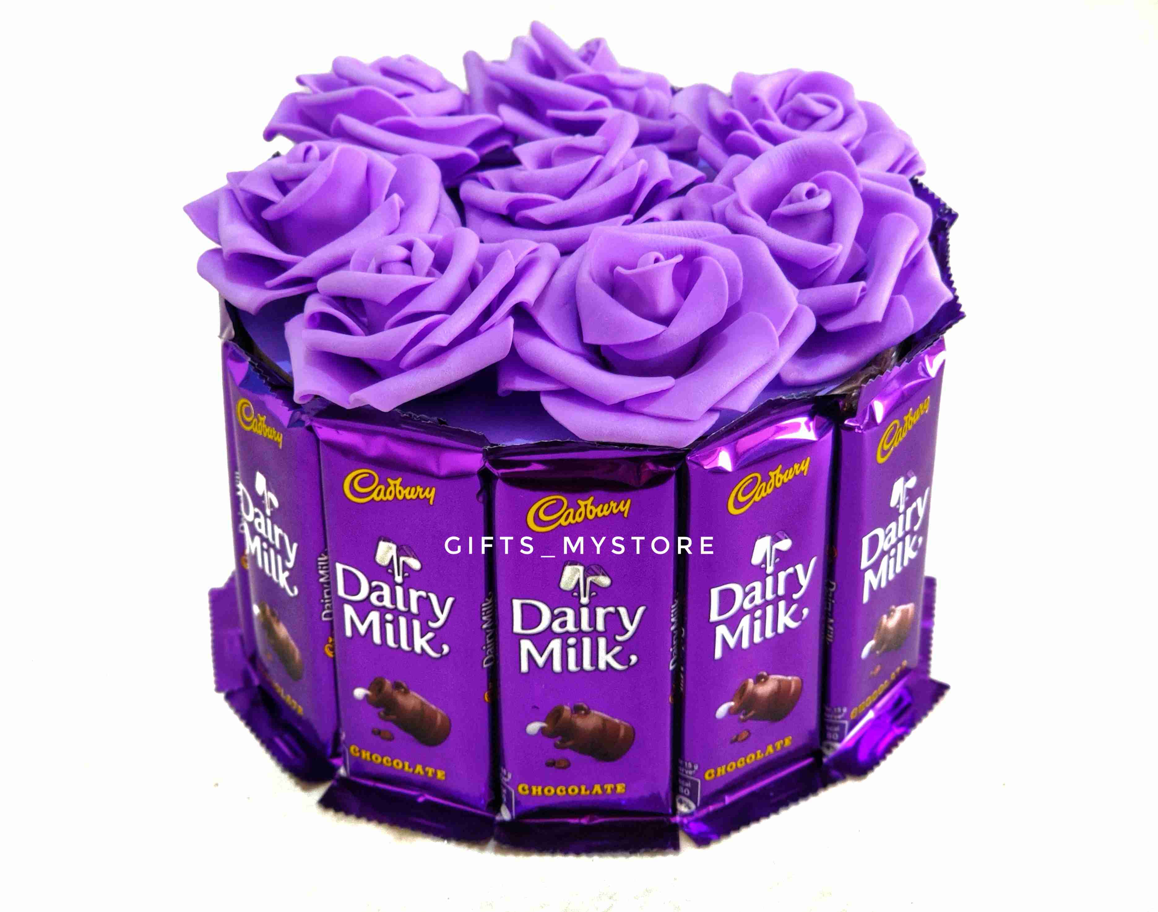 1tier dairy milk hamper chocolate gift box handmade product designed for special occasions