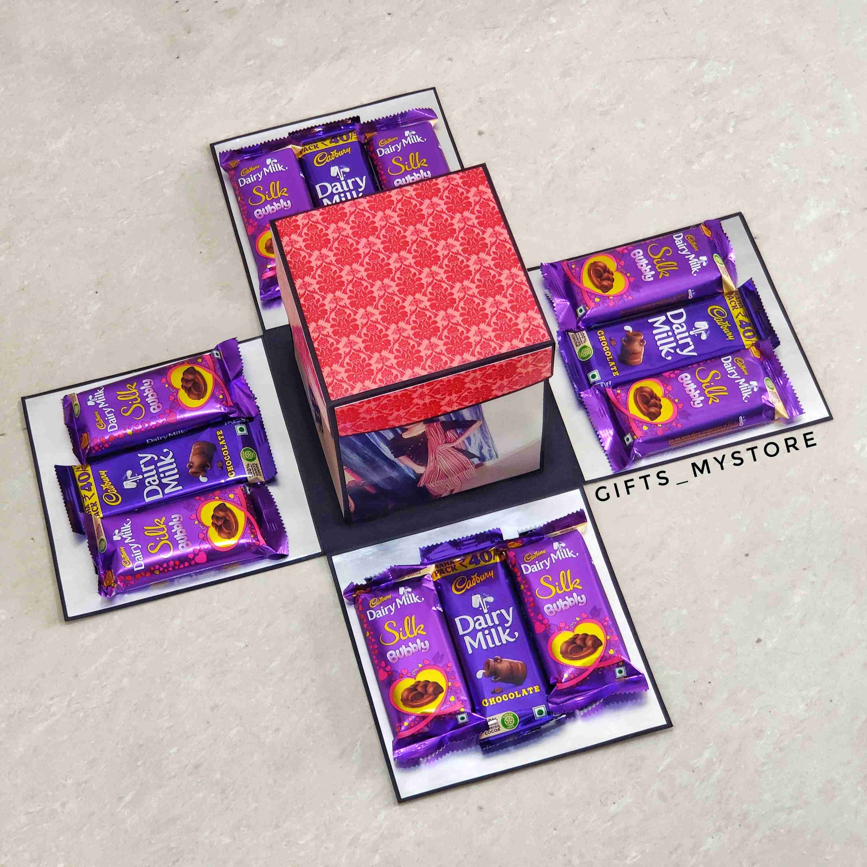 GiftsMyStore_2_LAYER_BIG_SIZE_CHOCOLATE_EXPLOSION_BOX_2 2 layer chocolate explosion box premium large size handmade gift product designed for special occasions