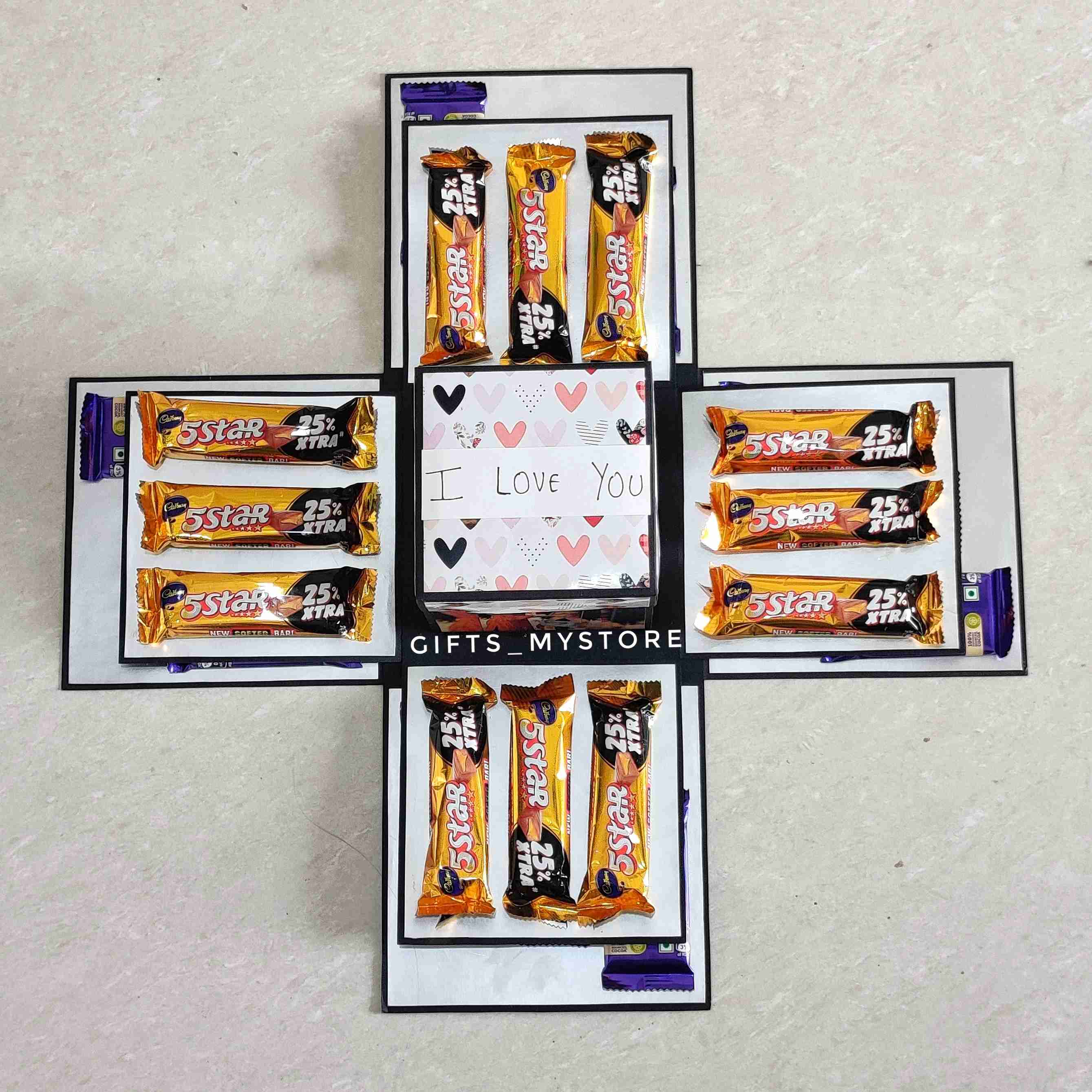 GiftsMyStore_3LAYER_MEDIUM_CEB_8 3 layer chocolate explosion box handmade gift product designed for special occasions