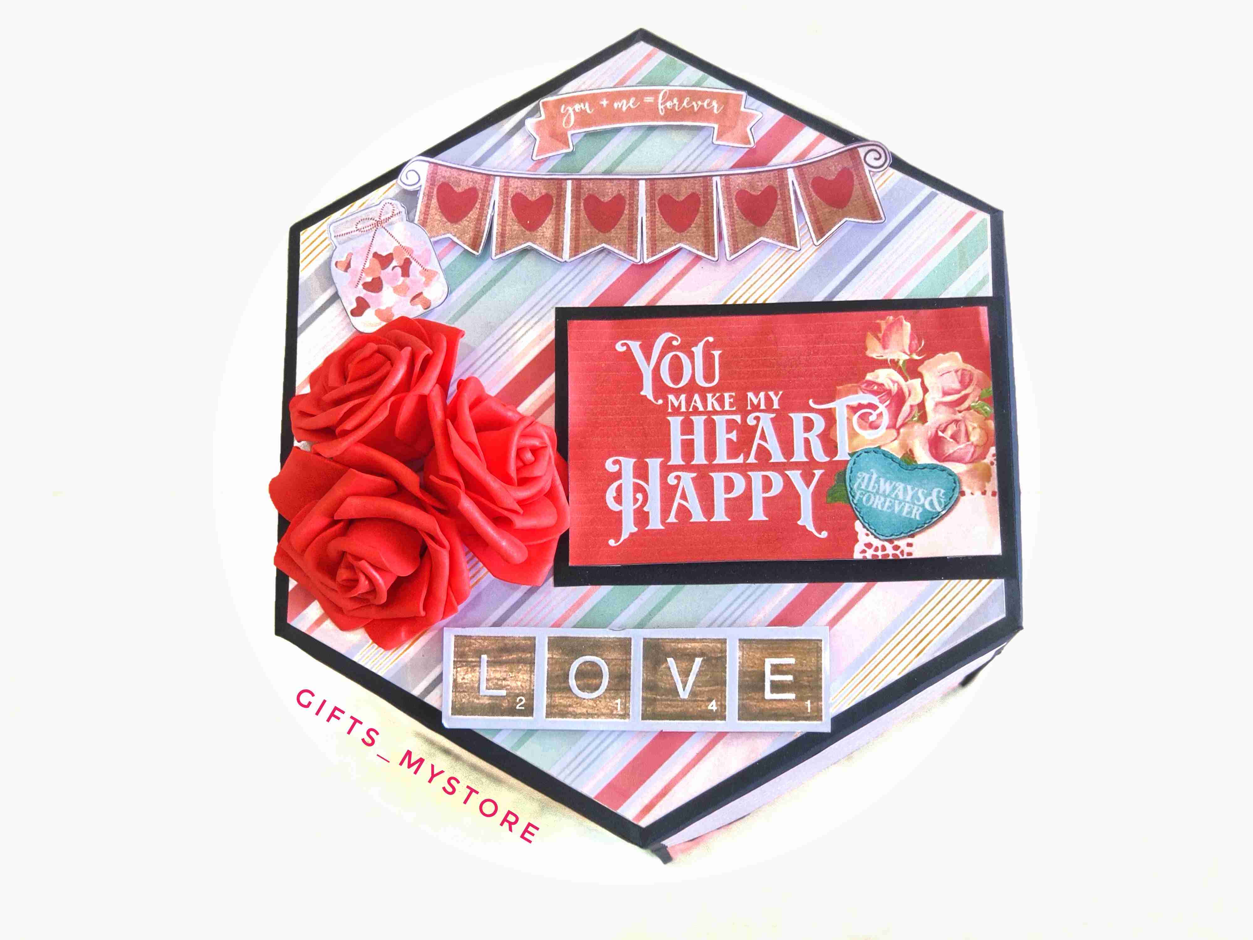 photo memory explosion box handmade gift ideal for preserving precious memories