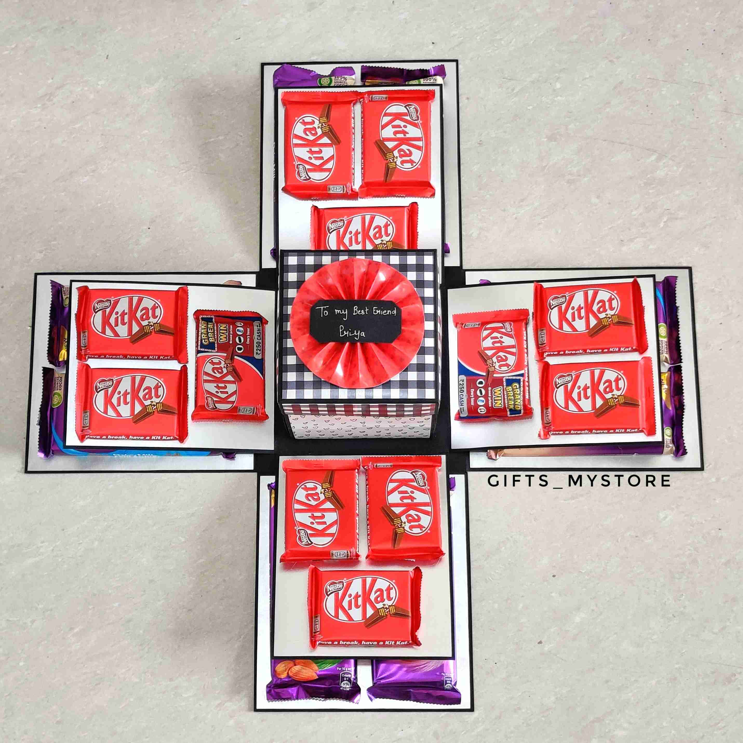 GiftsMyStore_BIGGEST_SIZE_CEB_3 4 layer chocolate explosion box handmade gift product designed for special occasions