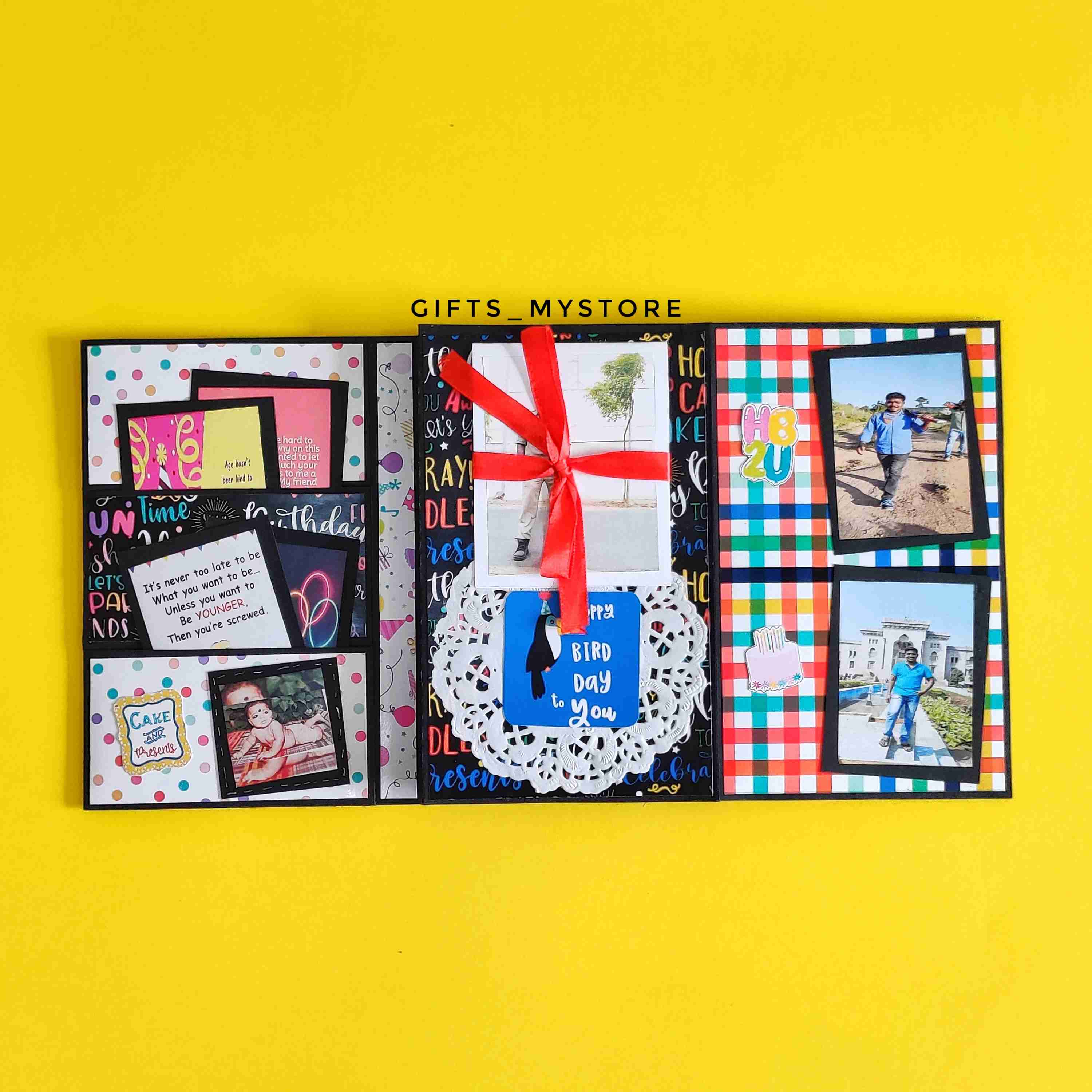 BIRTHDAY BLISS MINI TRIFOLD ALBUM