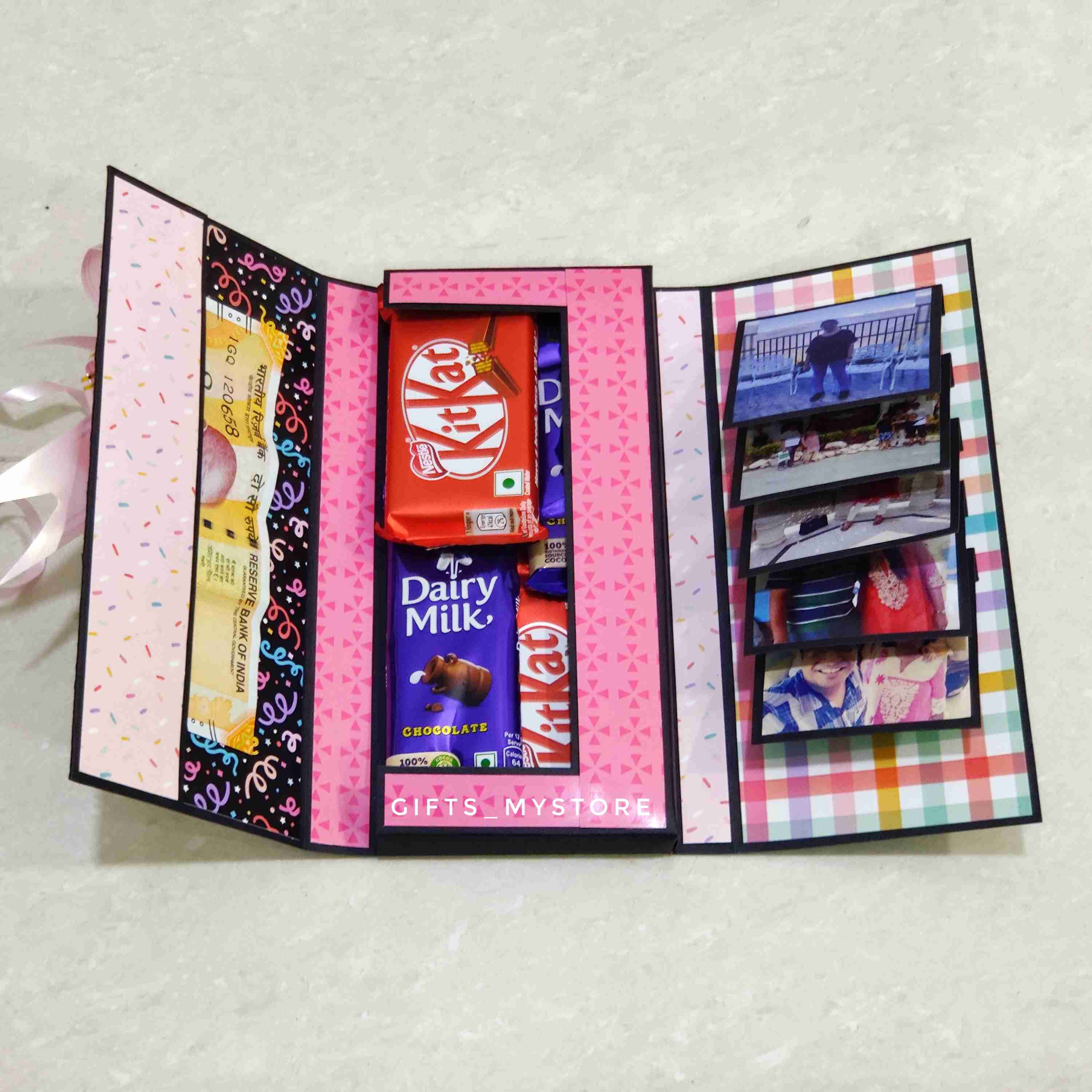 birthday memories mini photo album scrapbook handmade gift ideal for capturing special moments