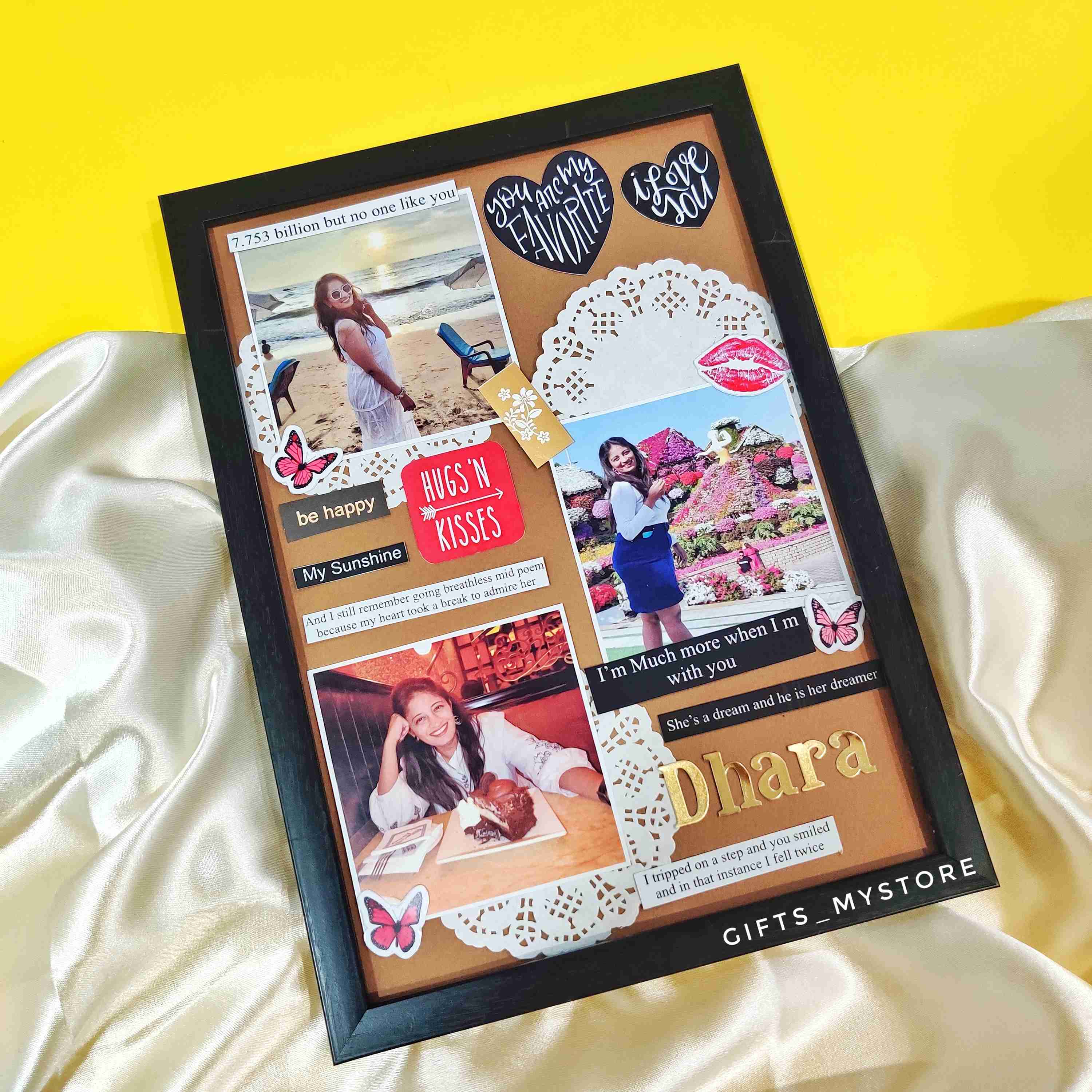 birthday special handmade photo frame gift ideal for celebrating loved ones