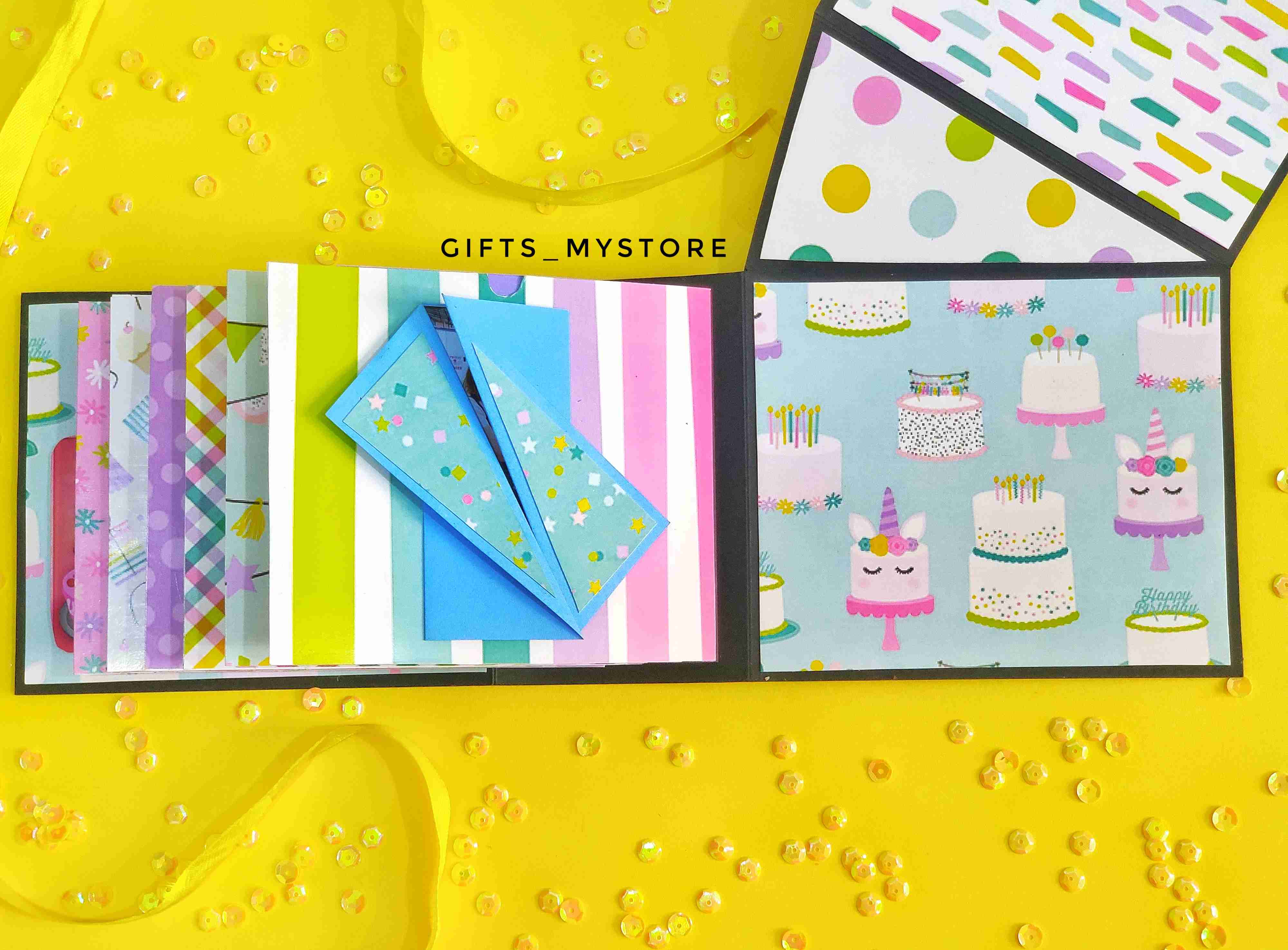 GiftsMyStore_BLUE_CAKE_ALBUM_1