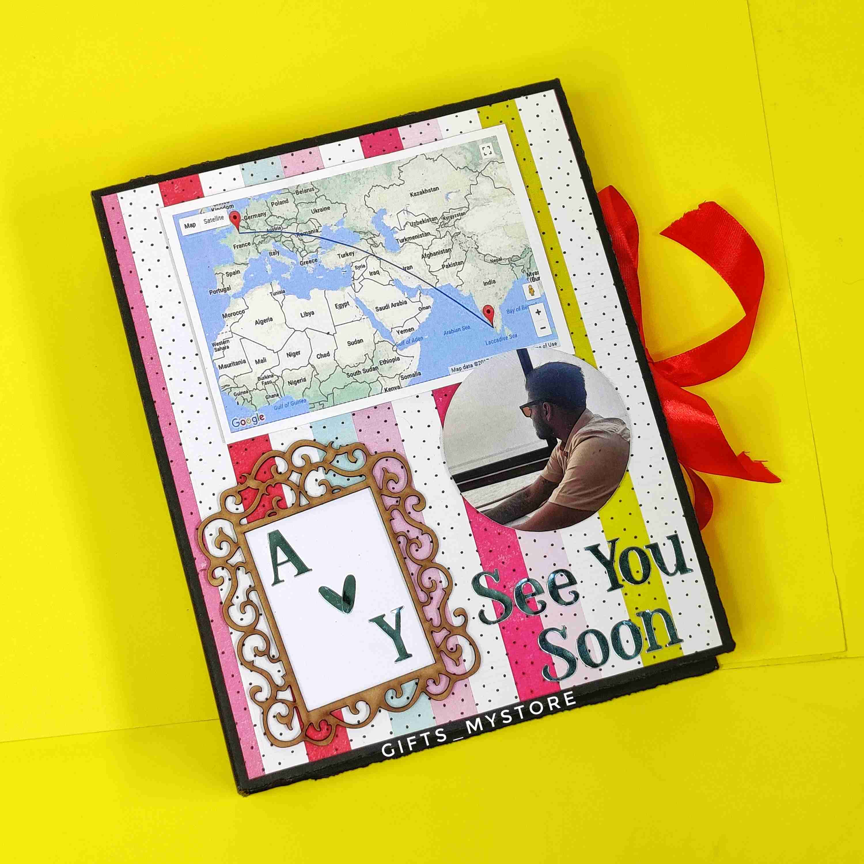 bon voyage long distance farewell memory handmade gift perfect for saying goodbye