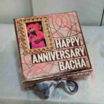 anniversary celebration curated gift hamper handmade product perfect for couples