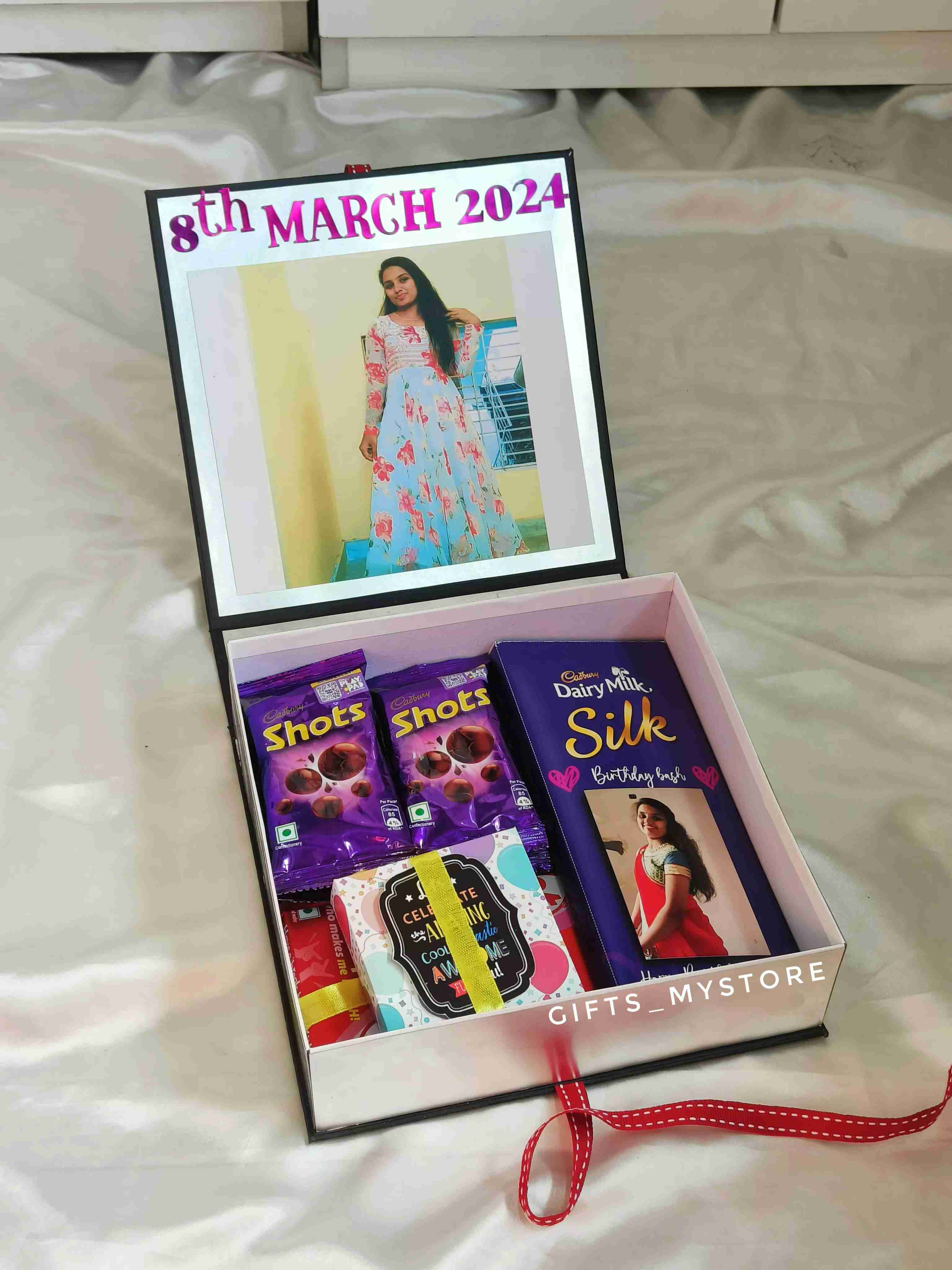 BOX FULL OF CHOCOLATE-BIRTHDAY THEME