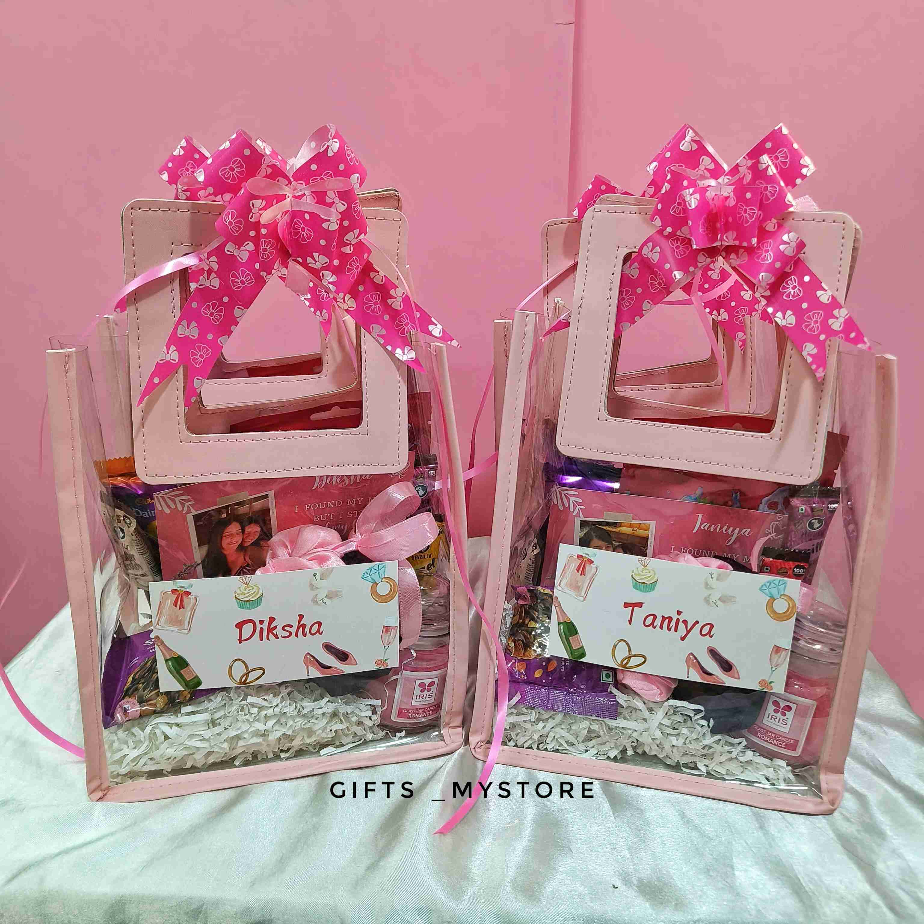 bridesmaid thank you gift hamper handmade product perfect for wedding parties