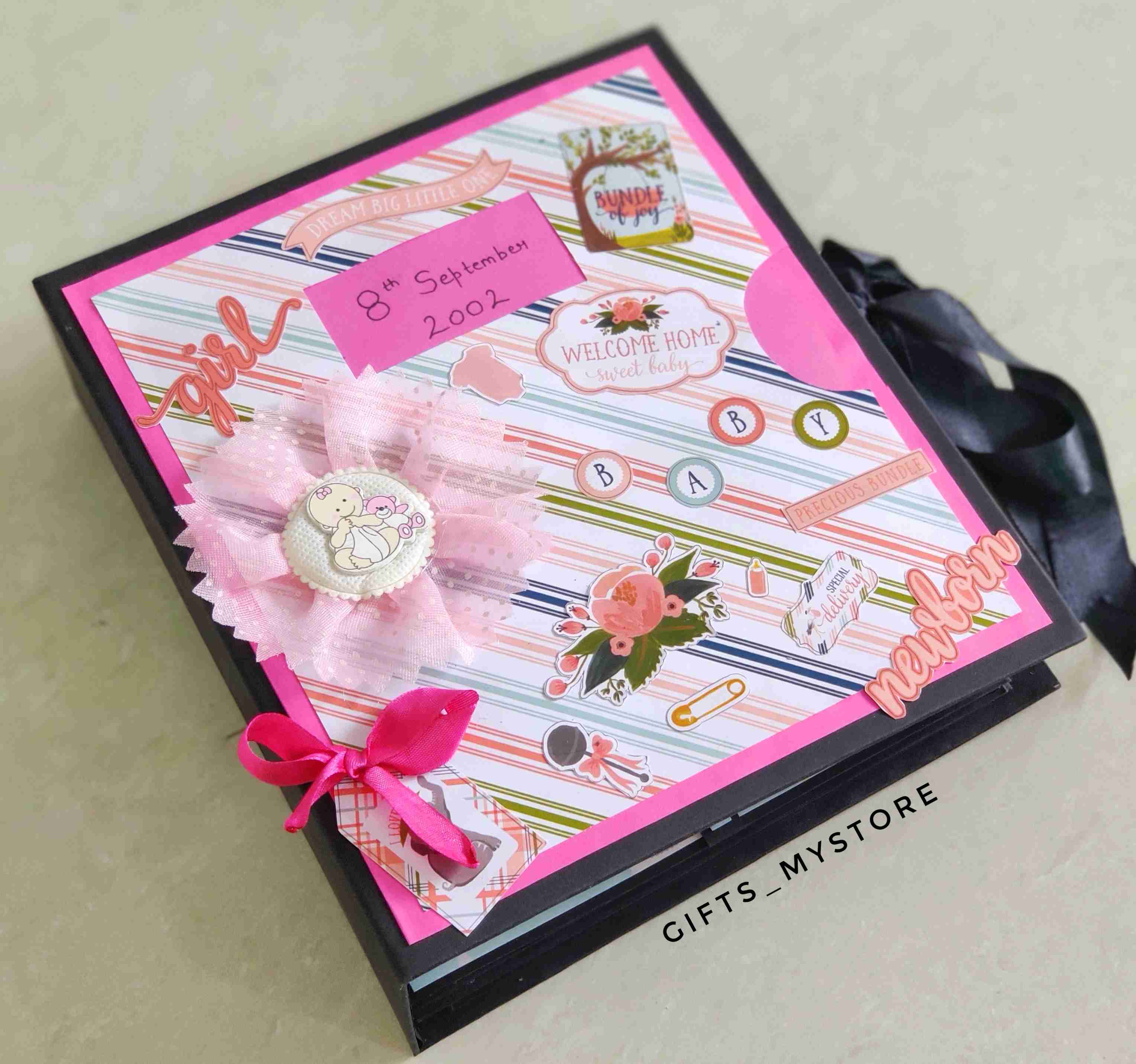 childhood to adulthood keepsake album photo album scrapbook handmade gift ideal for preserving precious memories