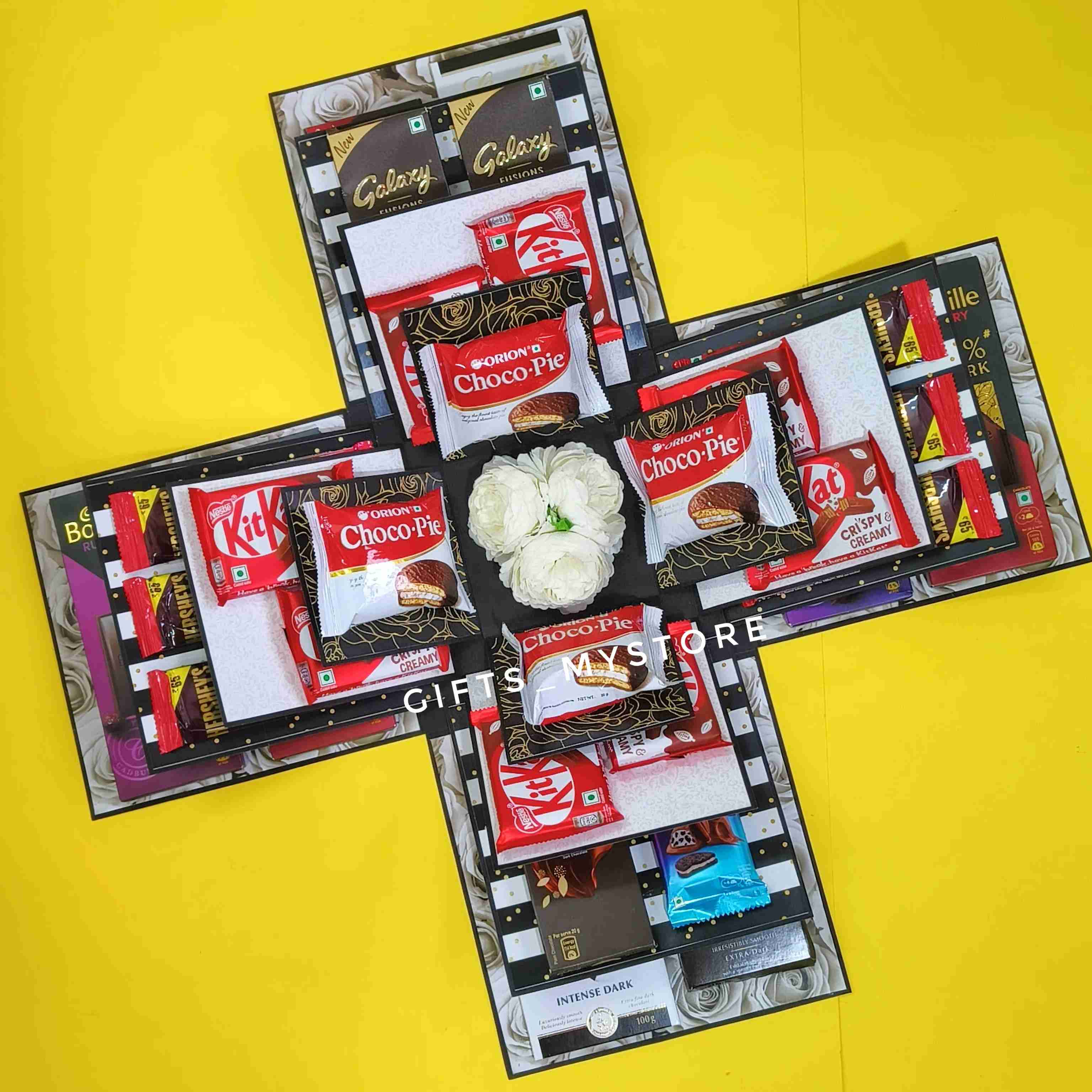 DARK CHOCOLATE EXPLOSION BOX