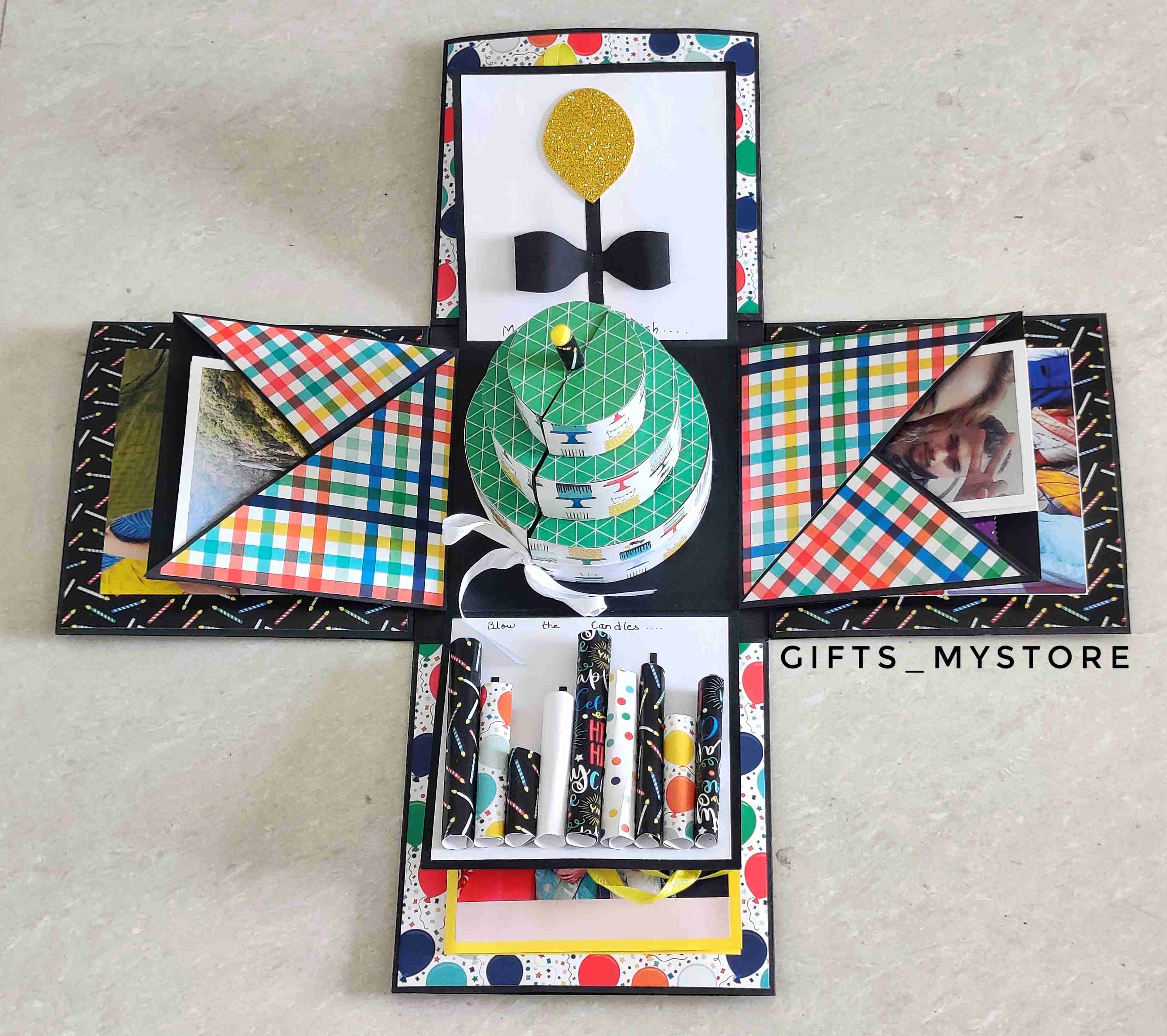 DECORATIVE CAKE AND HIDDEN POCKET CEB