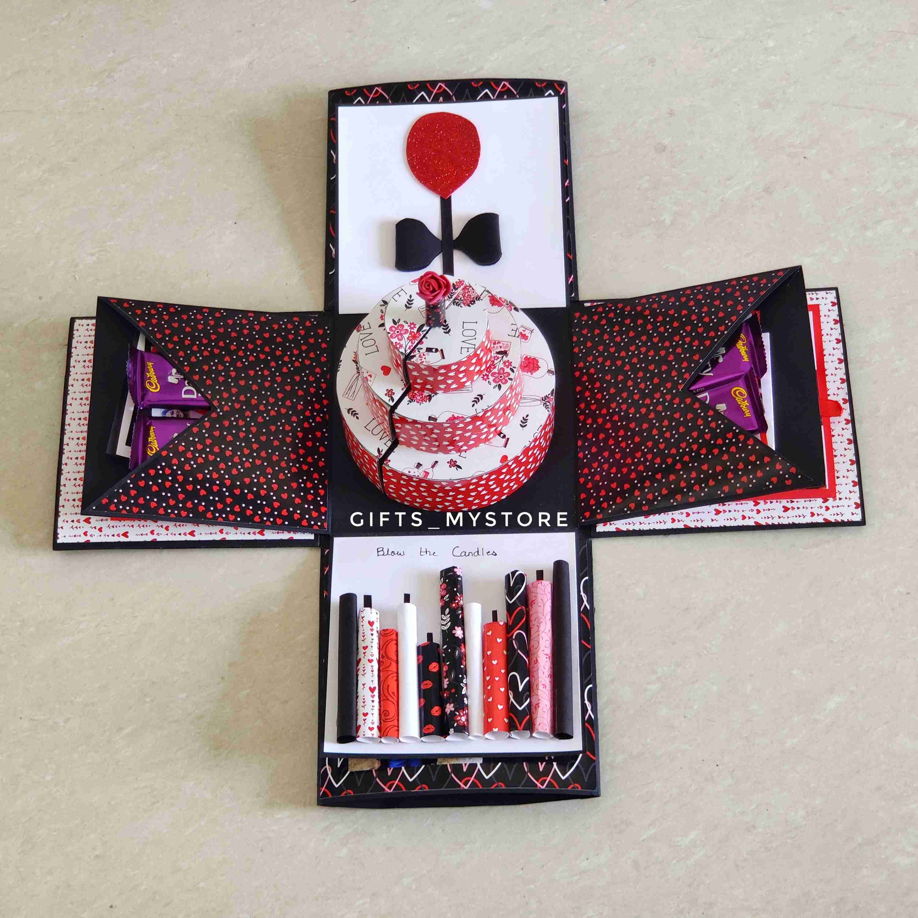 photo memory explosion box handmade gift ideal for preserving precious memories