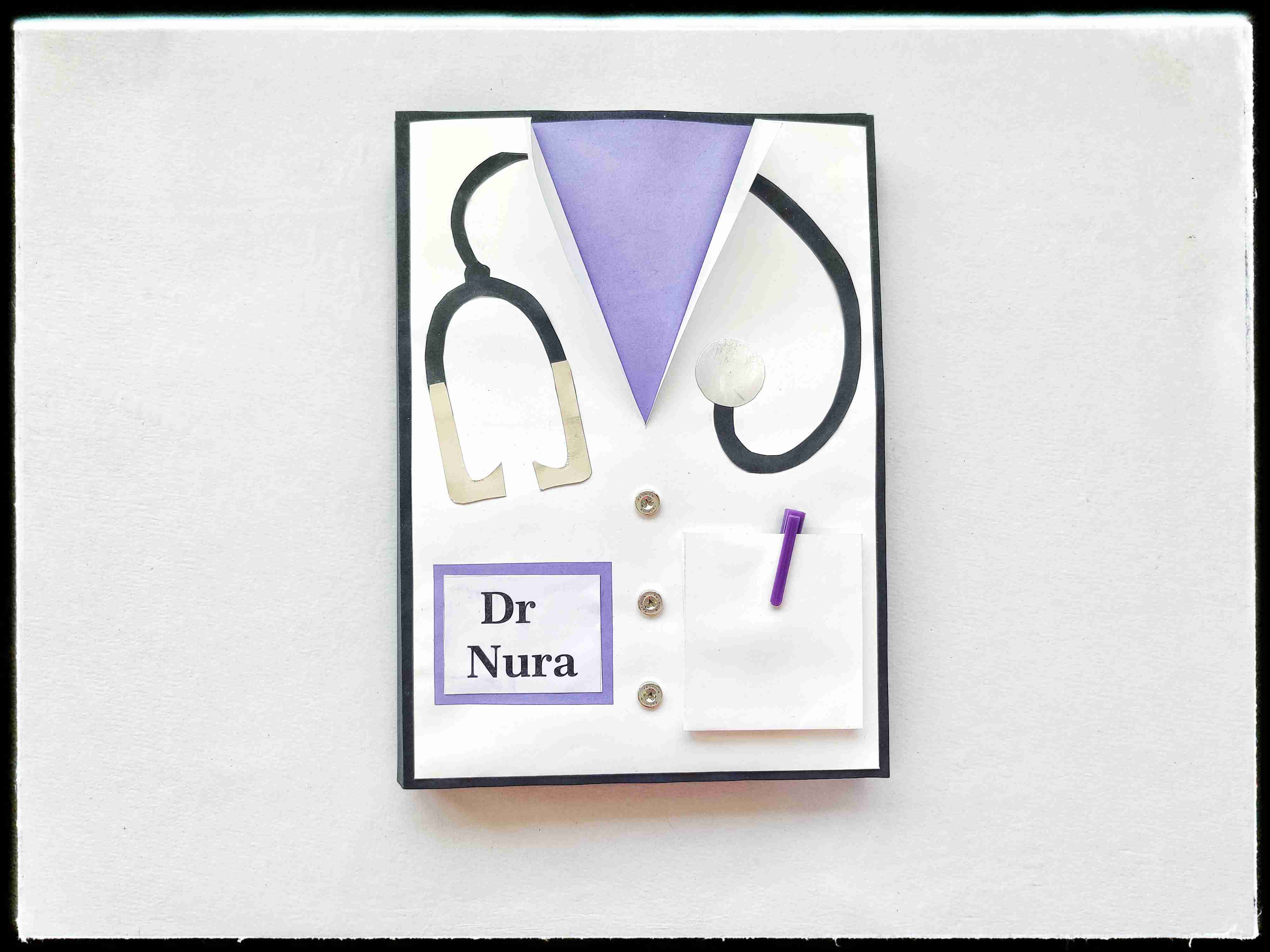 doctor profession album photo album scrapbook handmade gift ideal for preserving precious memories