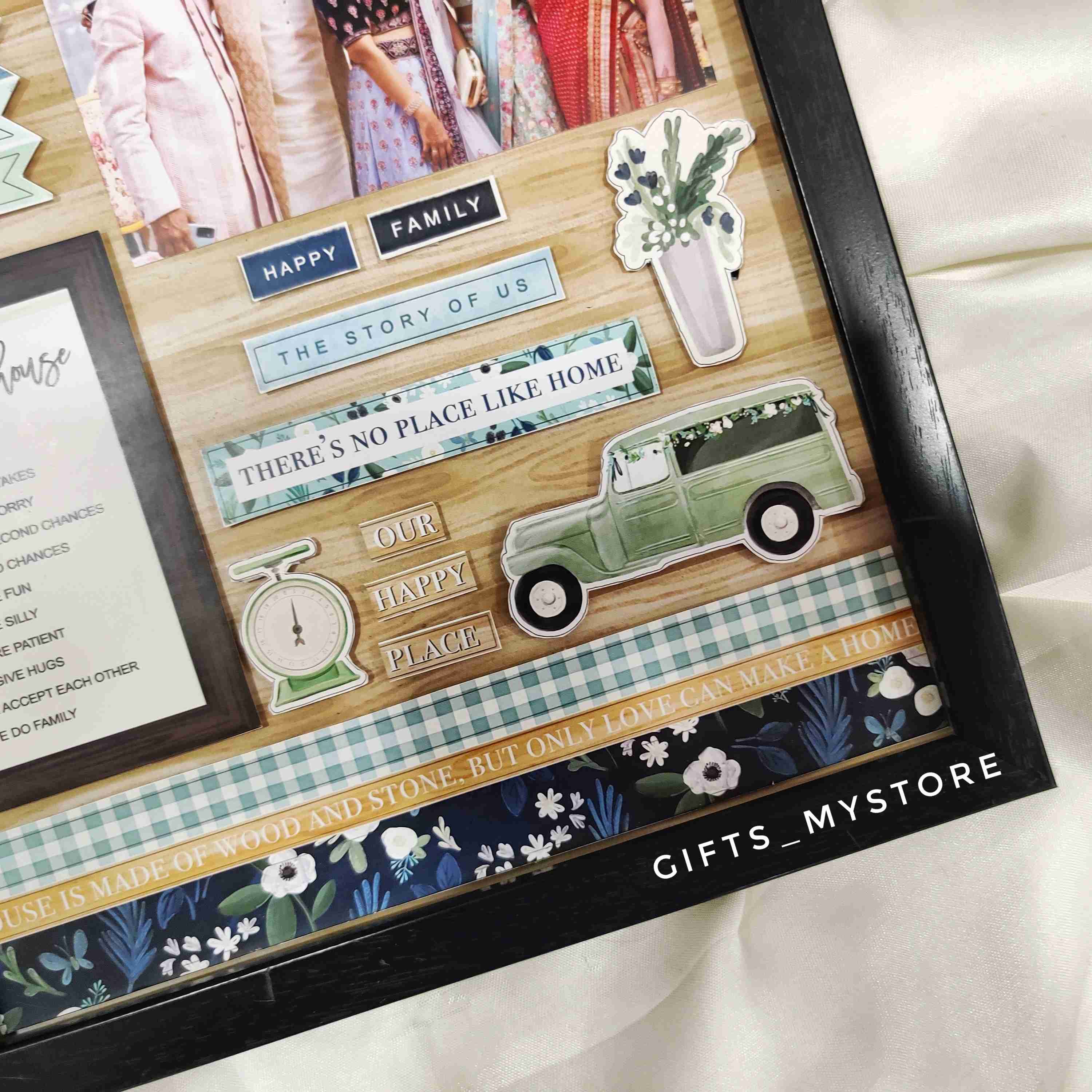 family theme frame handmade photo frame gift designed for special occasions