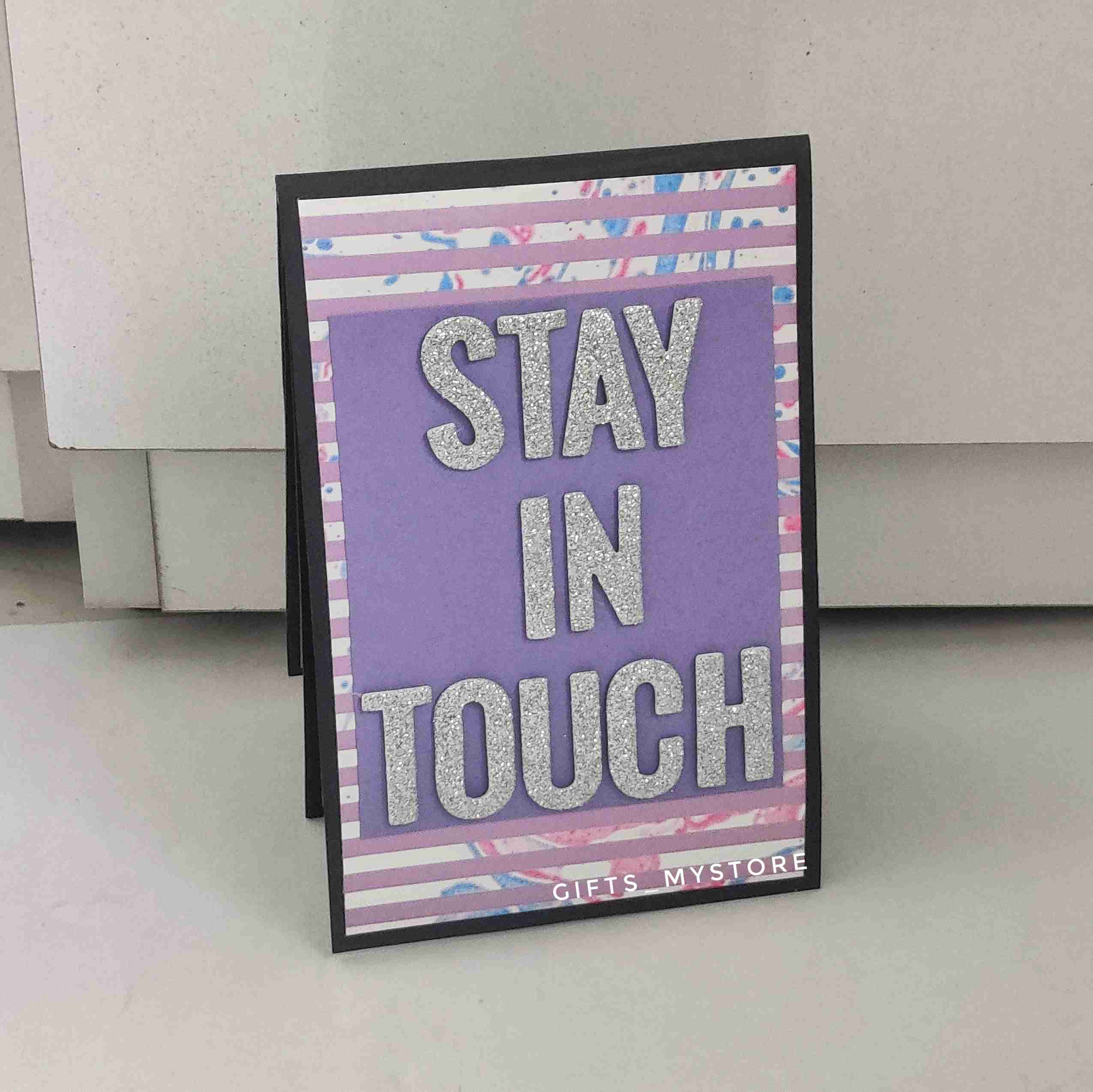 farewell card 2 layer farewell memory handmade gift ideal for emotional goodbyes