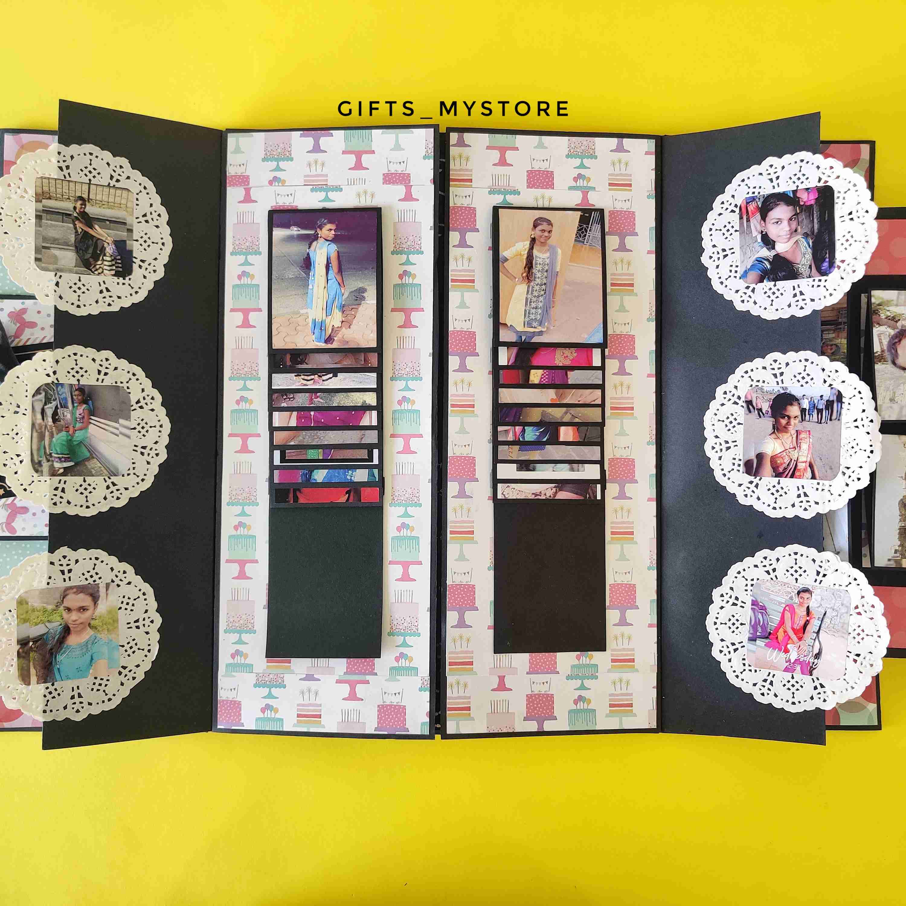 GiftsMyStore_GIANT_MULTIFOLD_TIMESLESS_TREASURE_ALBUM_15 giant multifold timesless treasure album photo album scrapbook handmade gift ideal for preserving precious memories