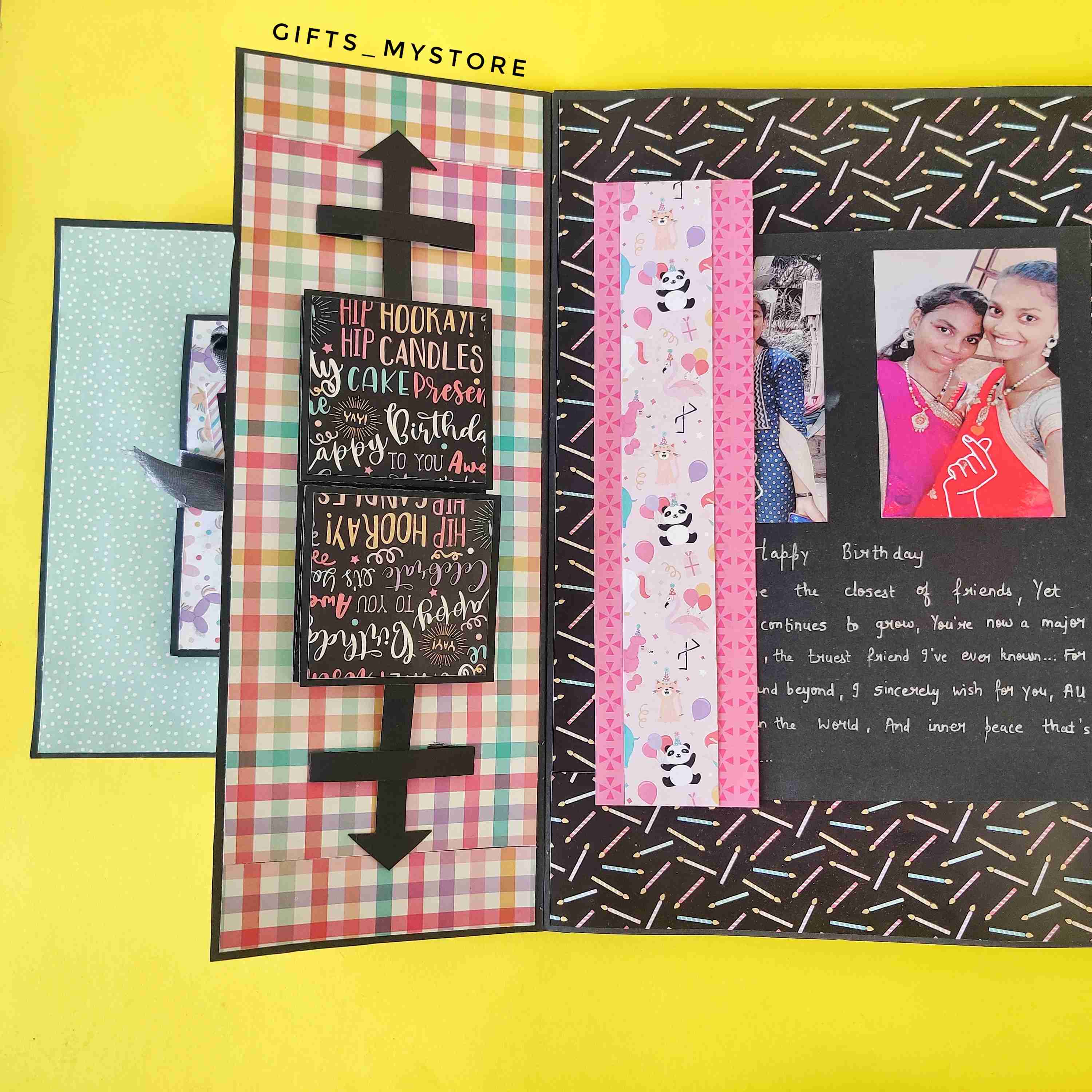 GiftsMyStore_GIANT_MULTIFOLD_TIMESLESS_TREASURE_ALBUM_16 giant multifold timesless treasure album photo album scrapbook handmade gift ideal for preserving precious memories