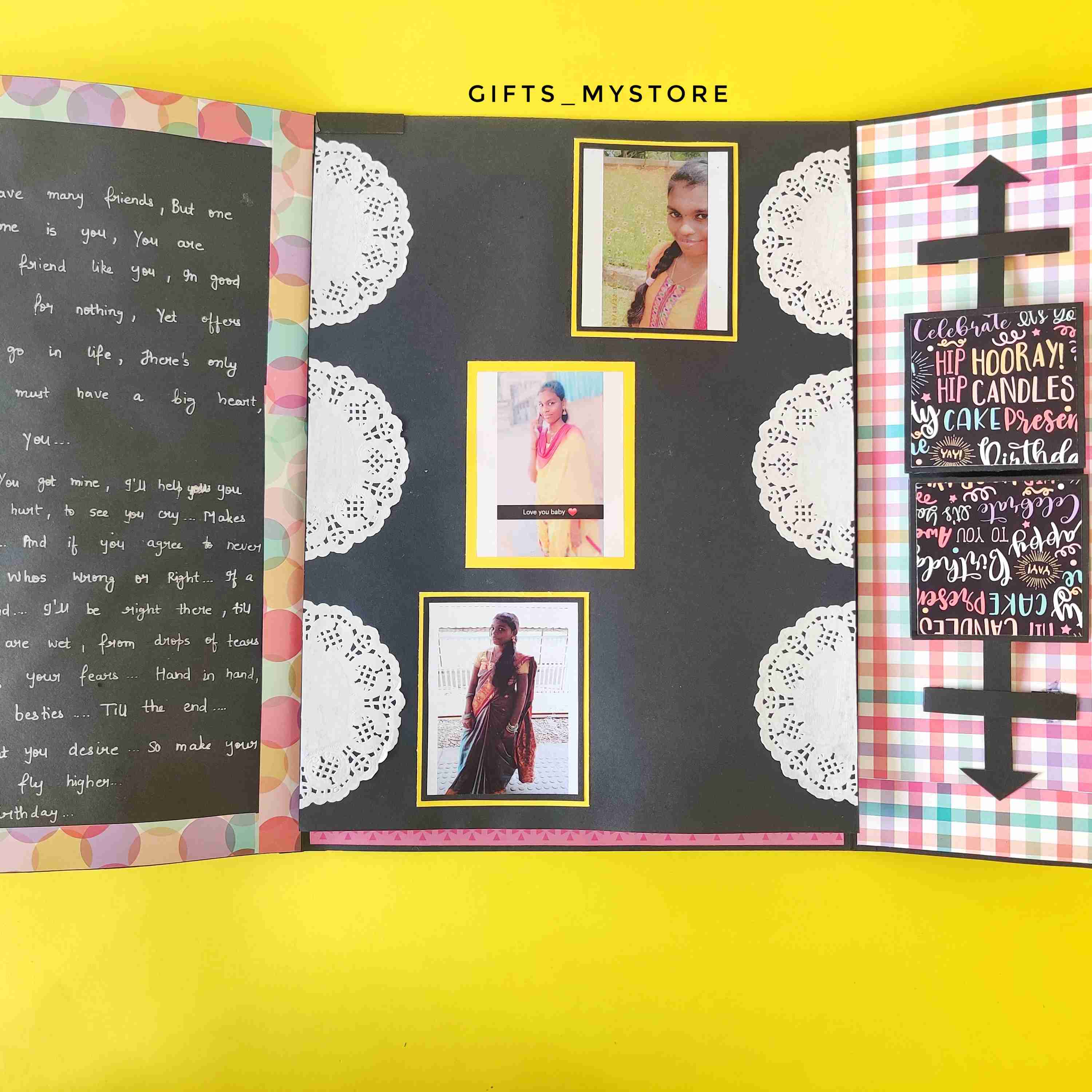 GiftsMyStore_GIANT_MULTIFOLD_TIMESLESS_TREASURE_ALBUM_19 giant multifold timesless treasure album photo album scrapbook handmade gift ideal for preserving precious memories