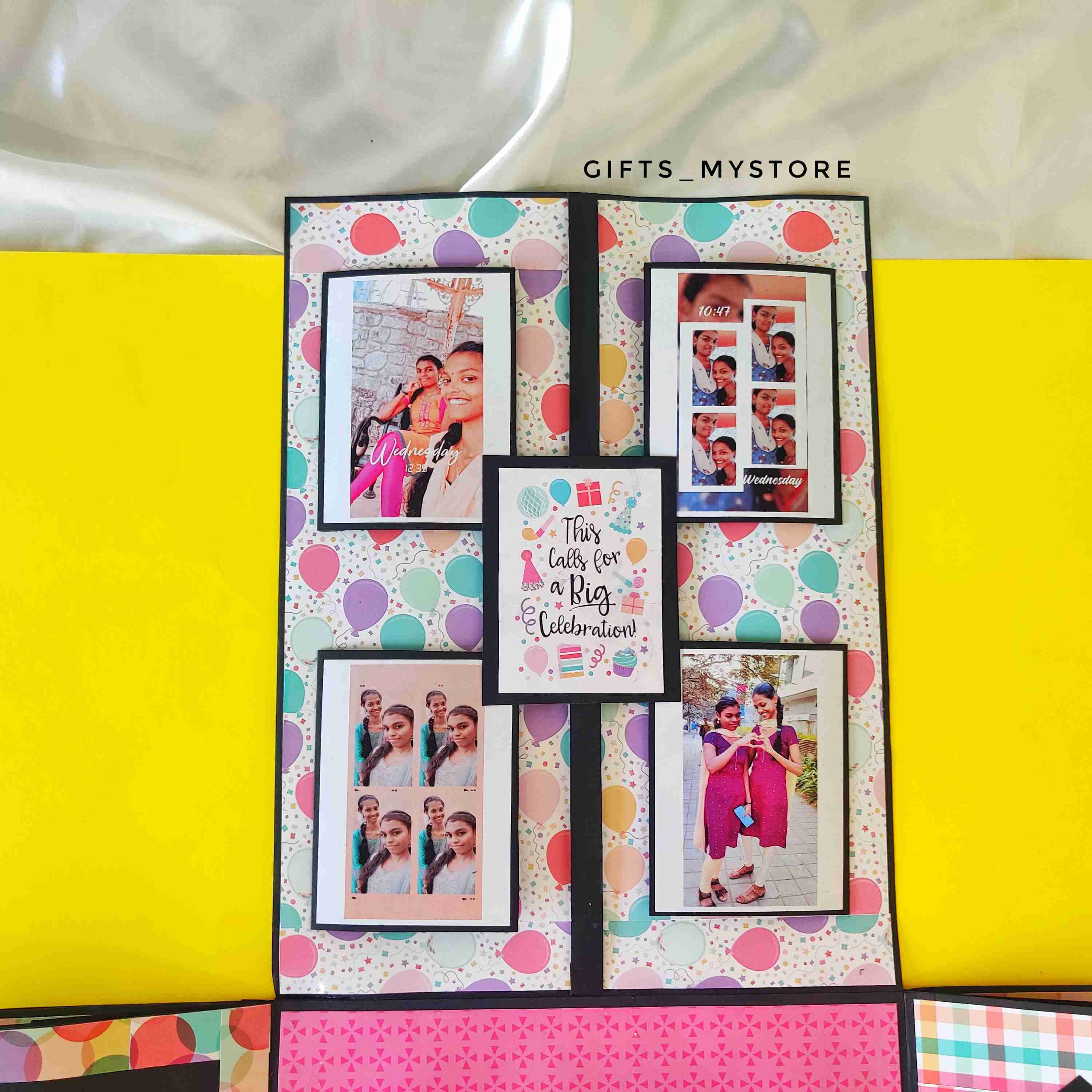 GiftsMyStore_GIANT_MULTIFOLD_TIMESLESS_TREASURE_ALBUM_20 giant multifold timesless treasure album photo album scrapbook handmade gift ideal for preserving precious memories