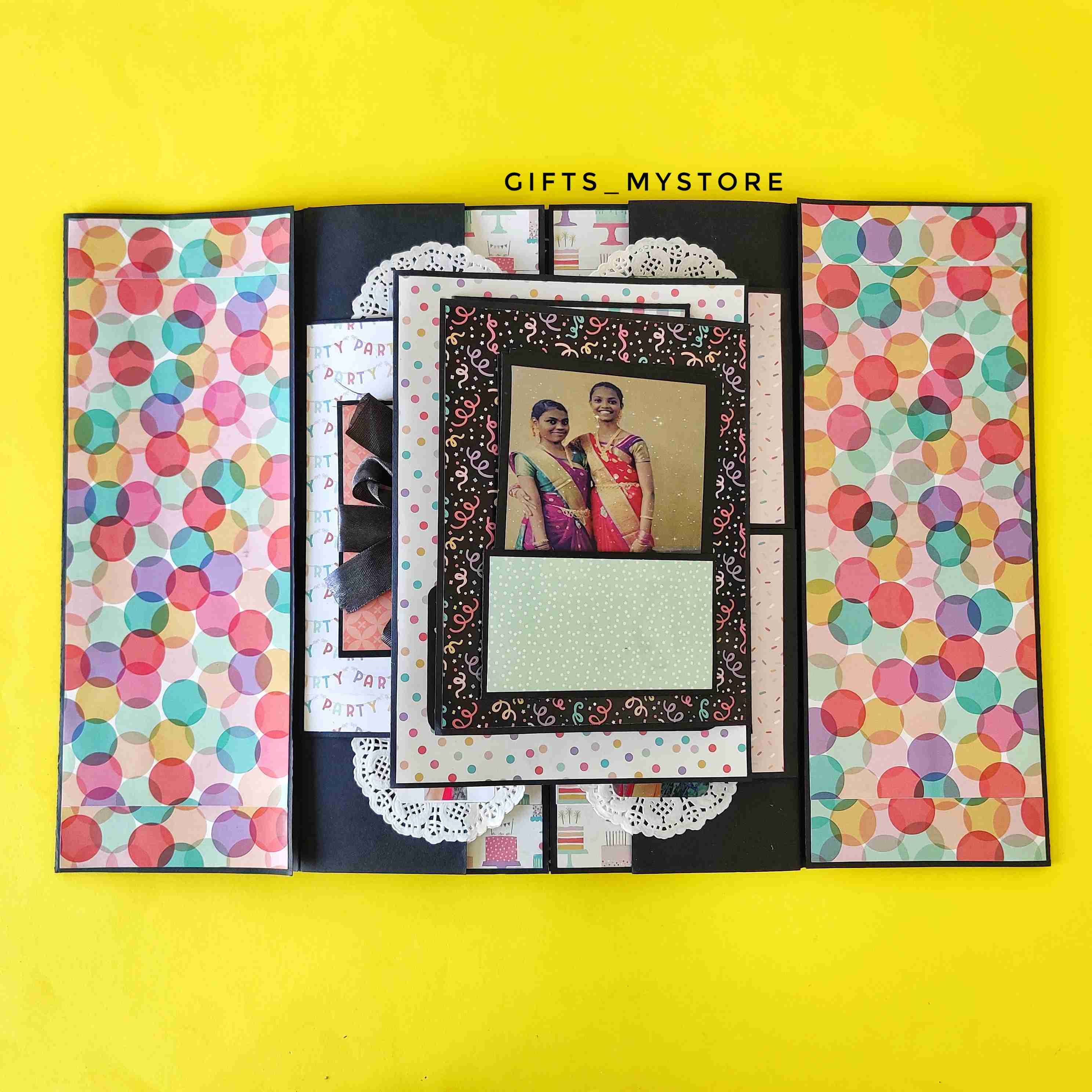 GiftsMyStore_GIANT_MULTIFOLD_TIMESLESS_TREASURE_ALBUM_4 giant multifold timesless treasure album photo album scrapbook handmade gift ideal for preserving precious memories