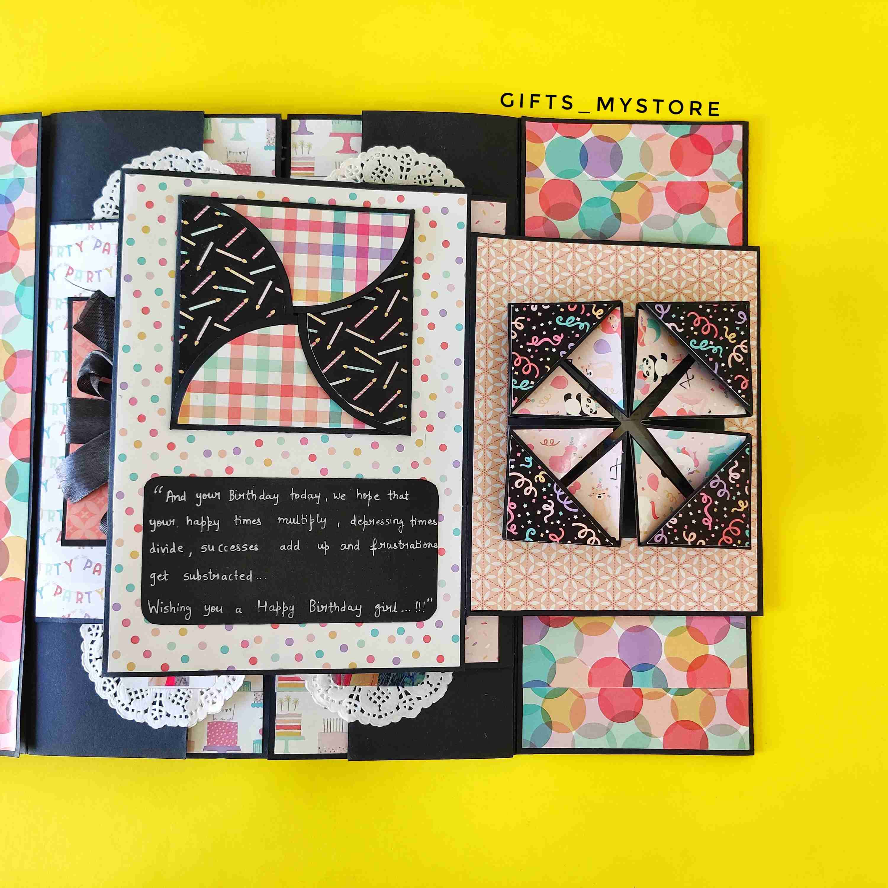 GiftsMyStore_GIANT_MULTIFOLD_TIMESLESS_TREASURE_ALBUM_5 giant multifold timesless treasure album photo album scrapbook handmade gift ideal for preserving precious memories