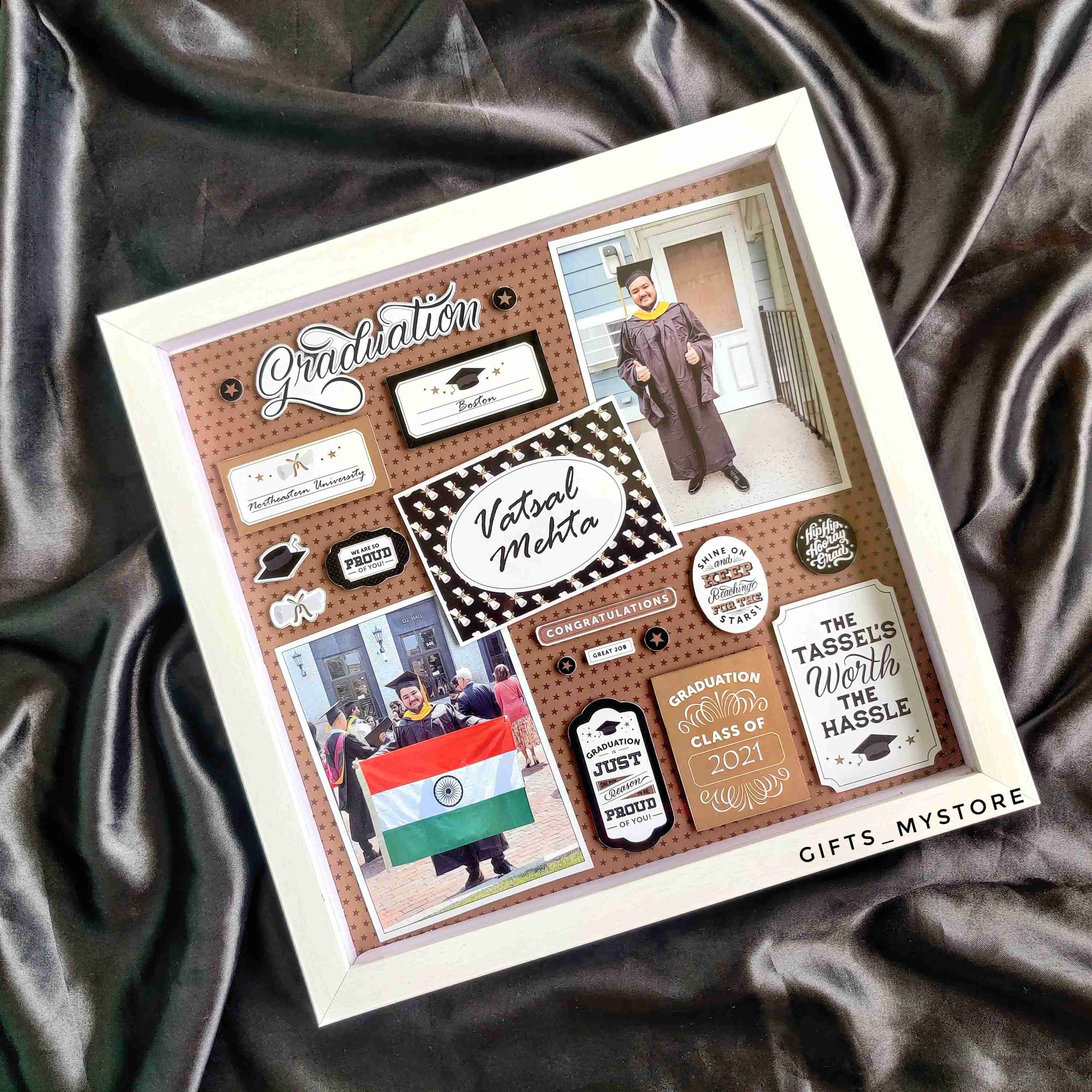 graduation theme frame handmade photo frame gift designed for special occasions