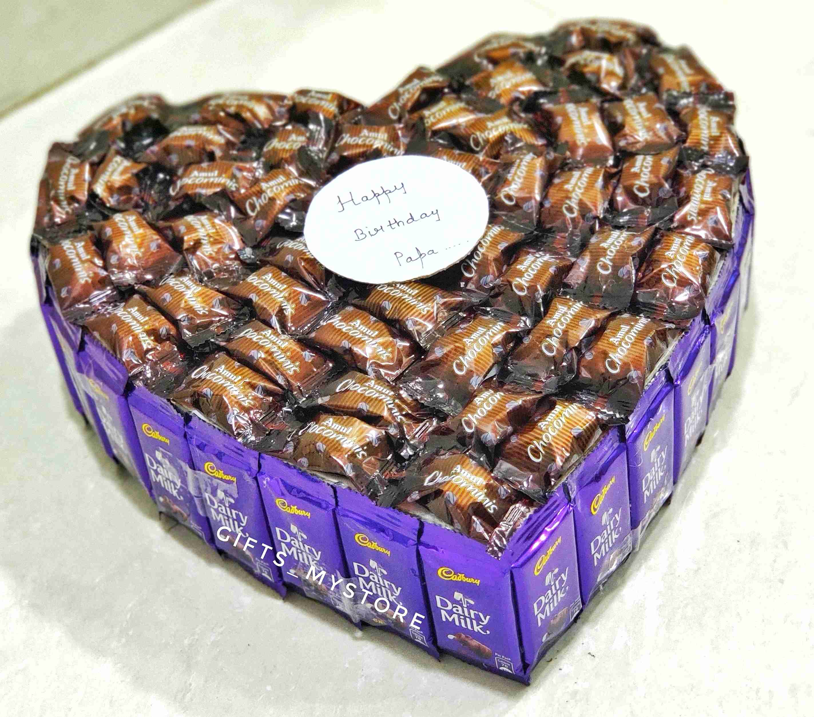 heart chocolate hamper chocolate gift box handmade product designed for special occasions