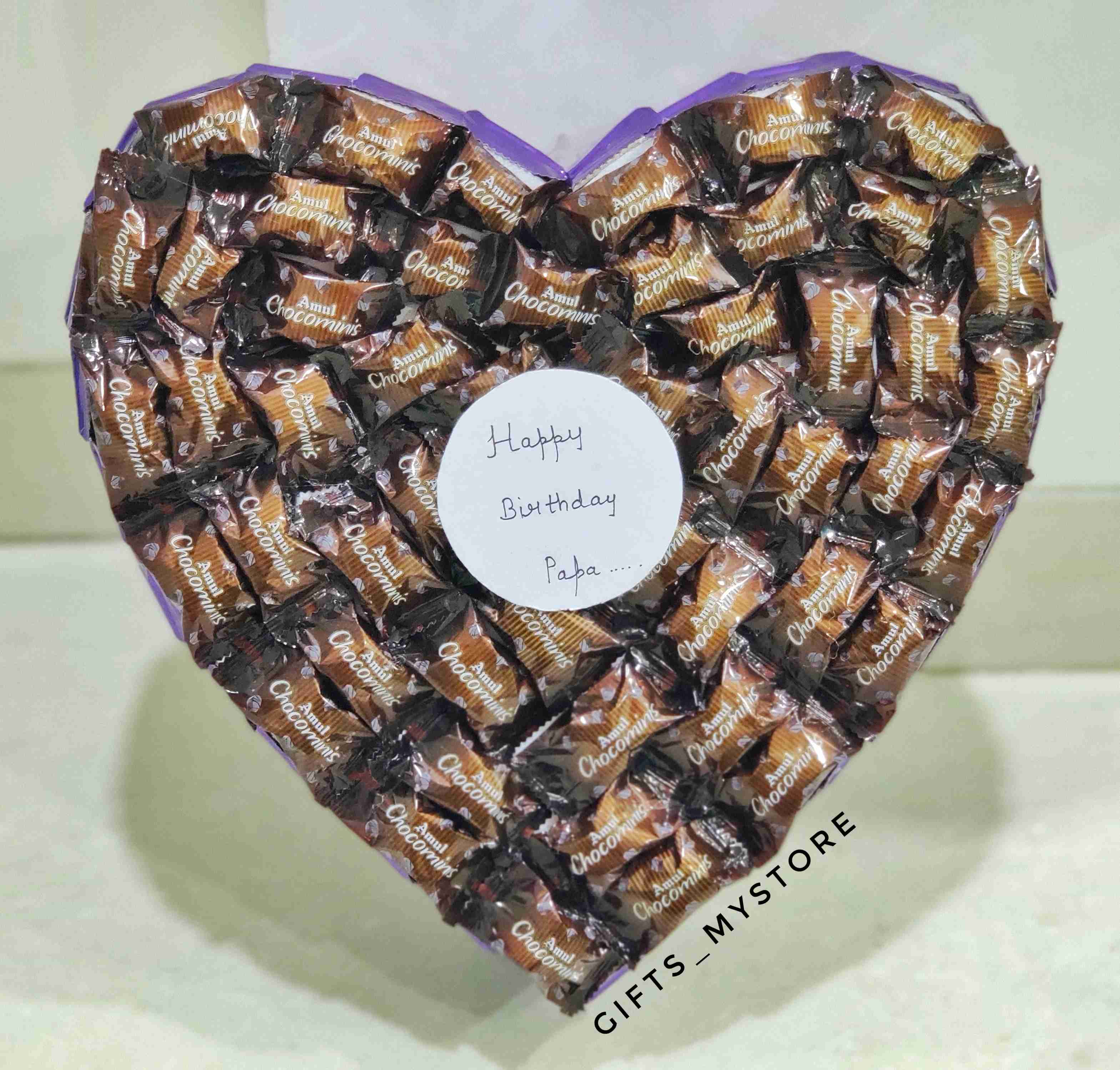 heart chocolate hamper chocolate gift box handmade product designed for special occasions