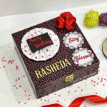 mdf boxes hamper (red theme) curated gift hamper handmade product designed for special occasions