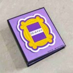 F.R.I.E.N.D.S TV show themed handmade photo album scrapbook gift perfect for fans and friends