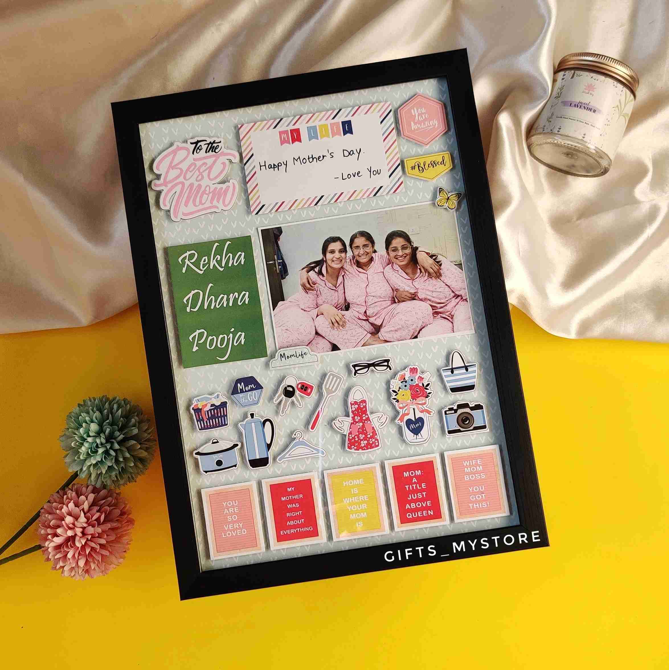 mothers day handmade photo frame gift perfect for showing love and appreciation