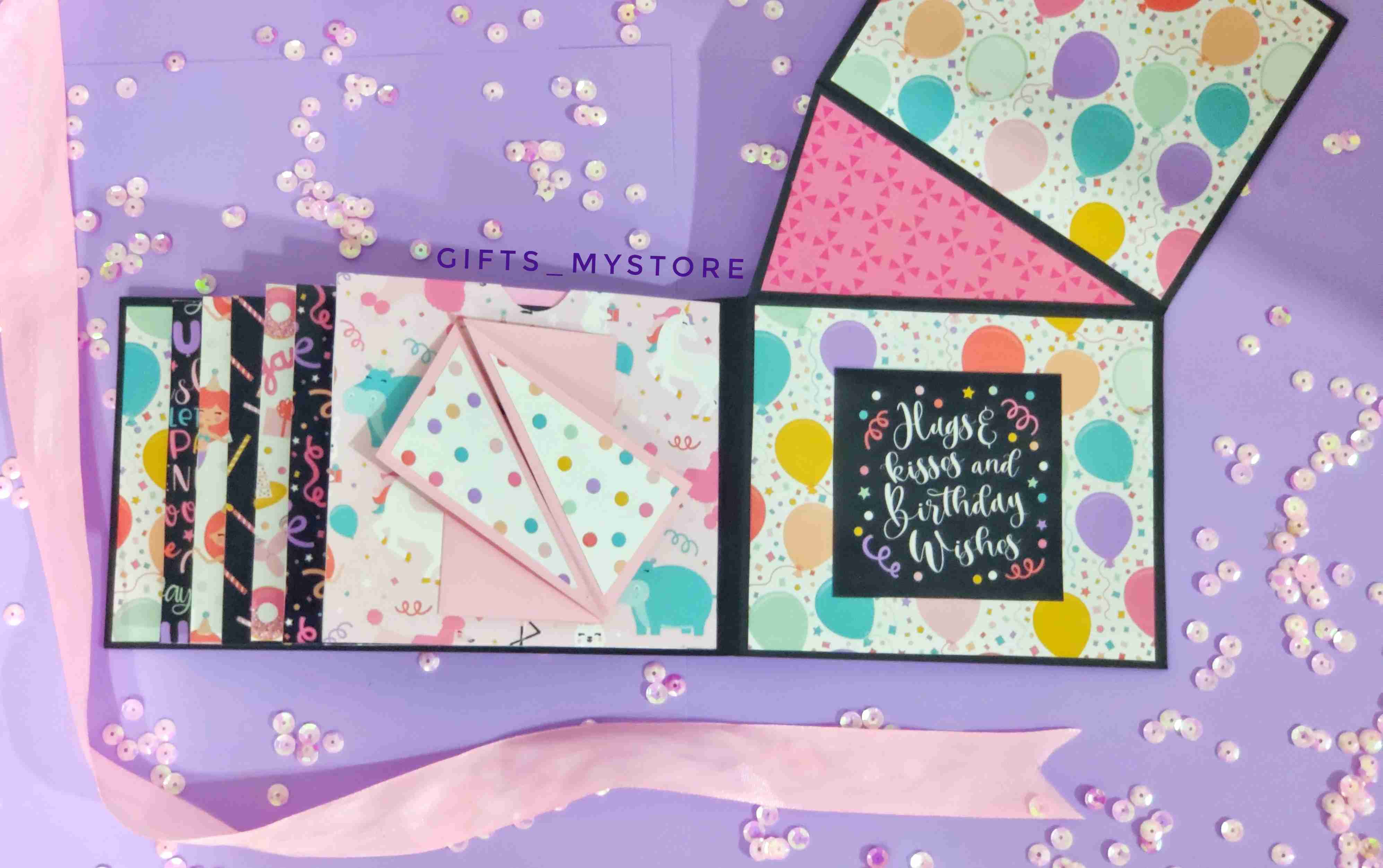 pink cake album photo album scrapbook handmade gift ideal for preserving precious memories