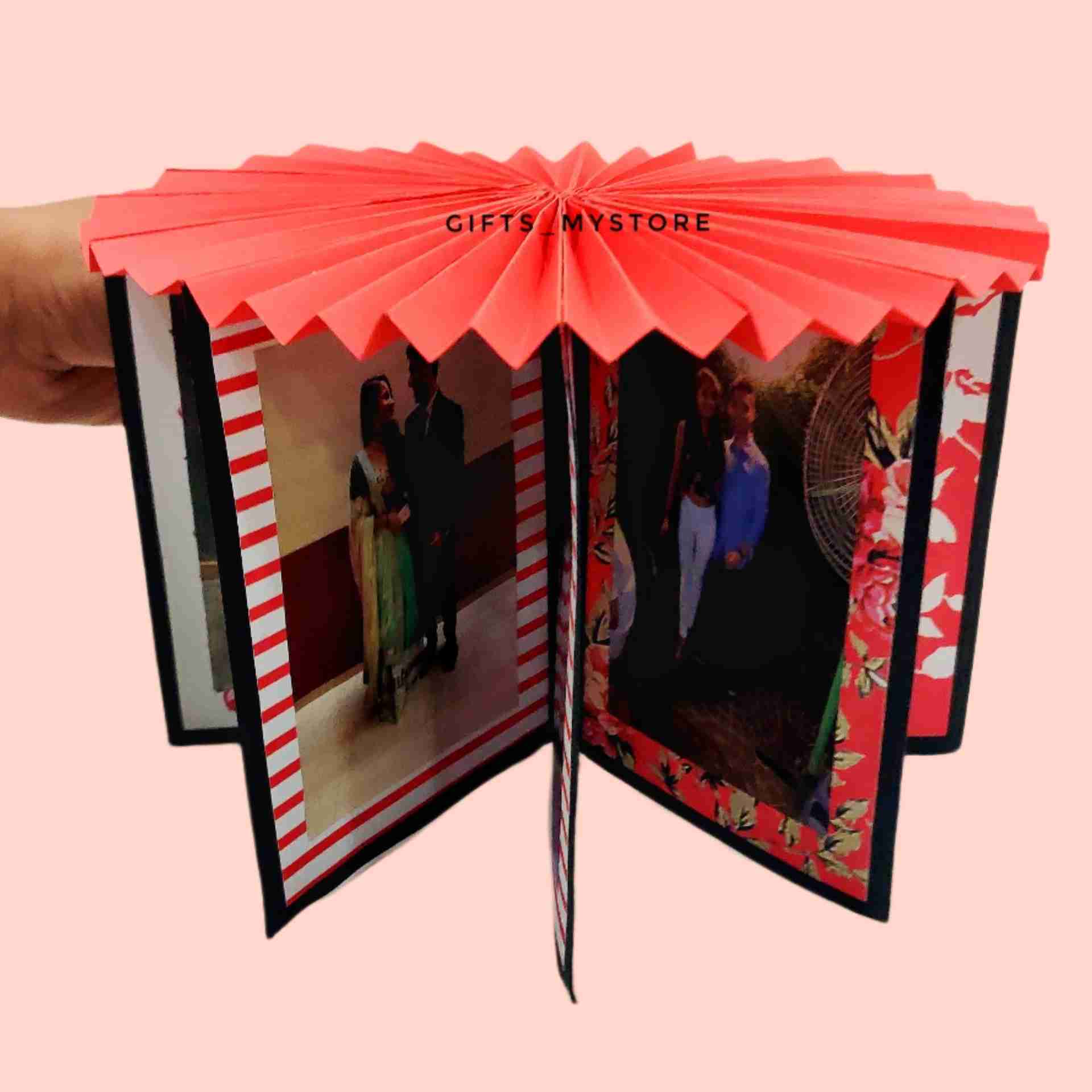 slide and smile card photo album scrapbook handmade gift ideal for preserving precious memories