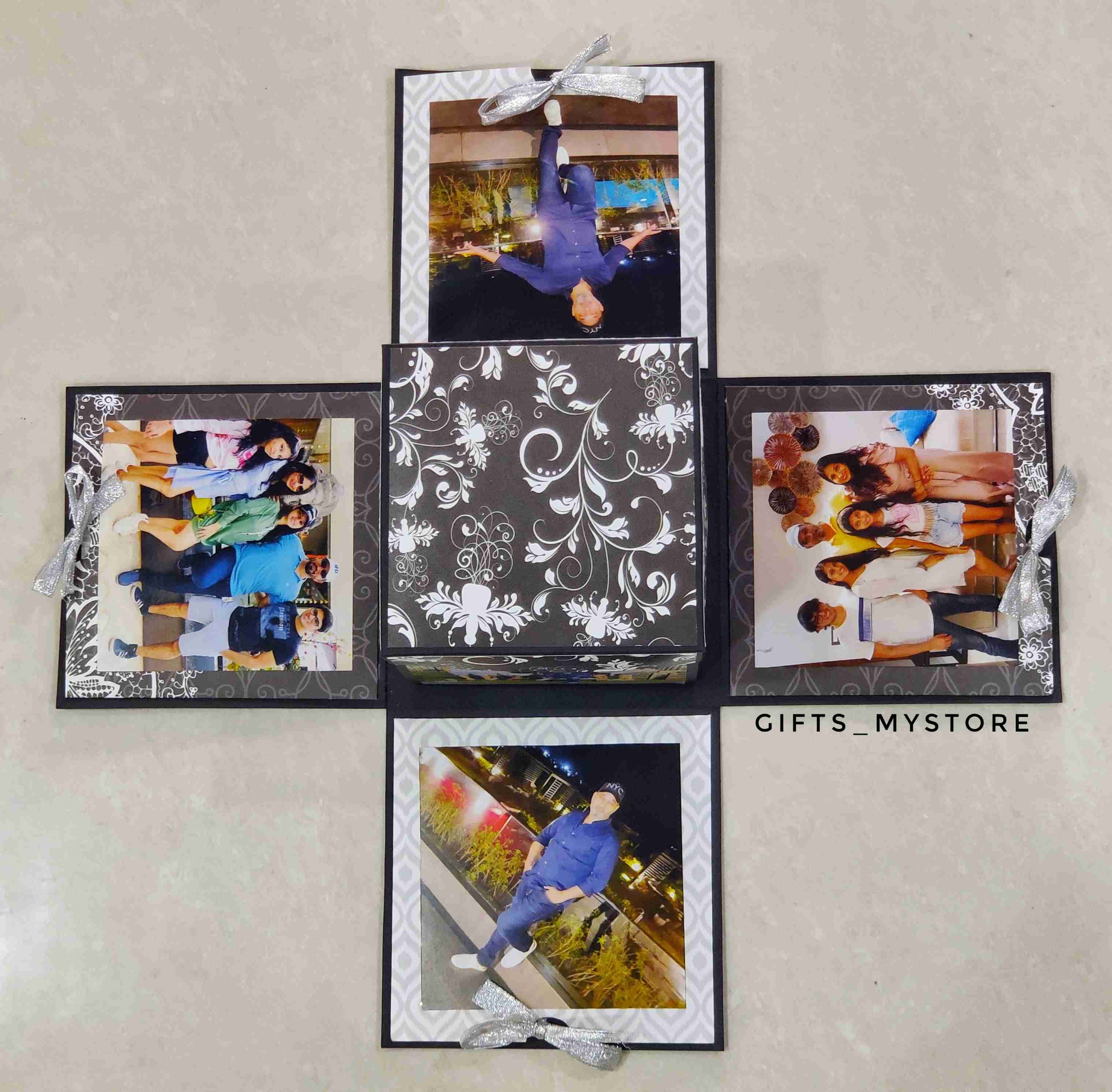 photo memory explosion box handmade gift ideal for preserving precious memories