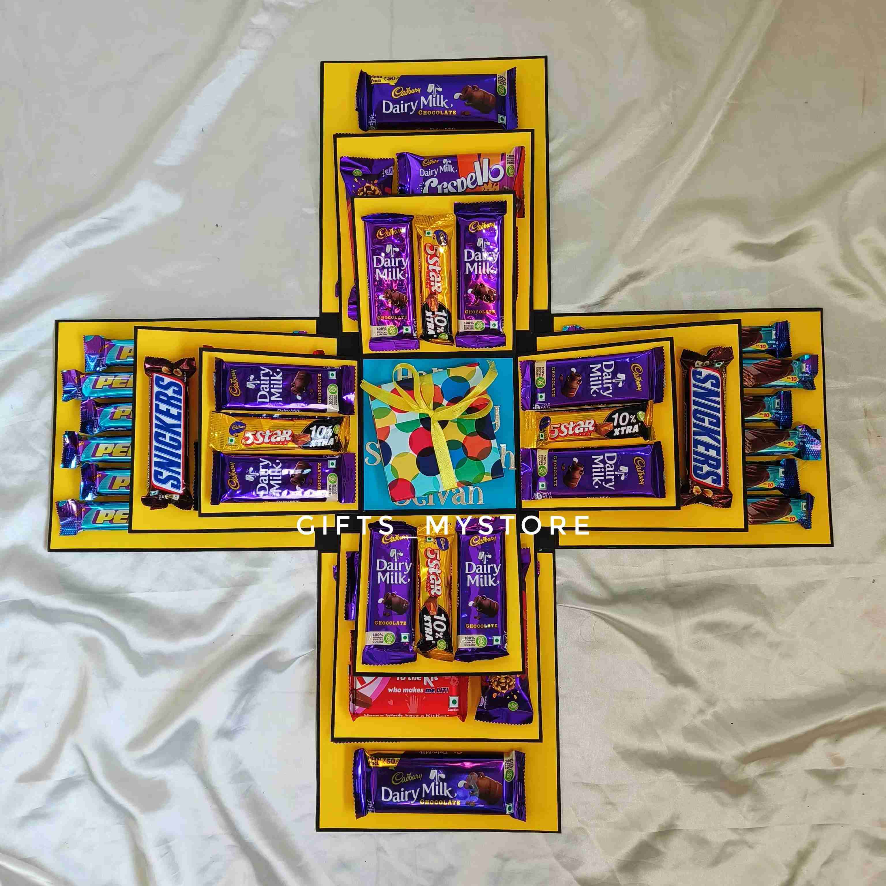 3 LAYER COLOURFUL CEB (BLUE AND YELLOW THEME)