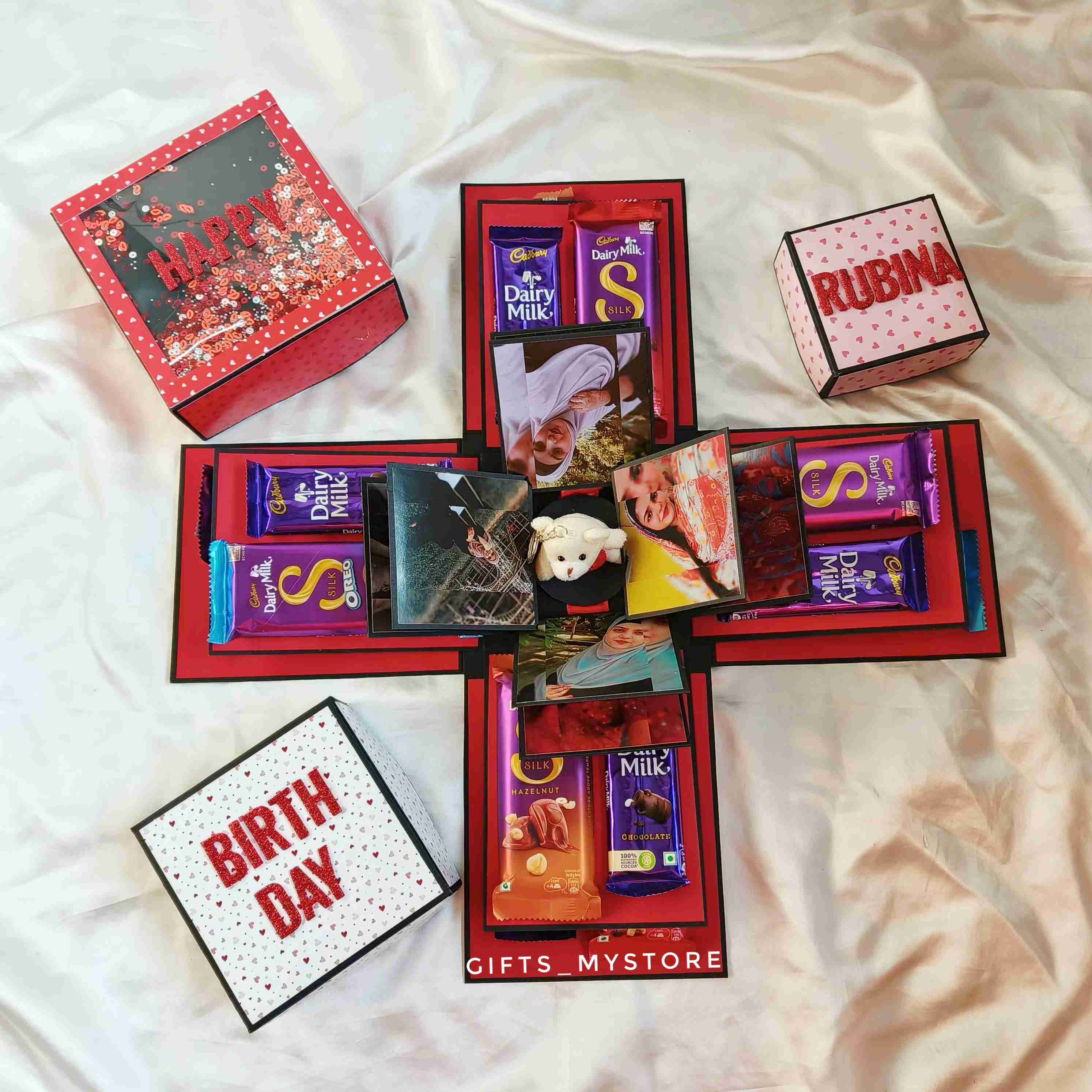 2 LAYER MOST LOVED MEDIUM SIZE CEB WITH ROTATING TEDDY BEAR -6