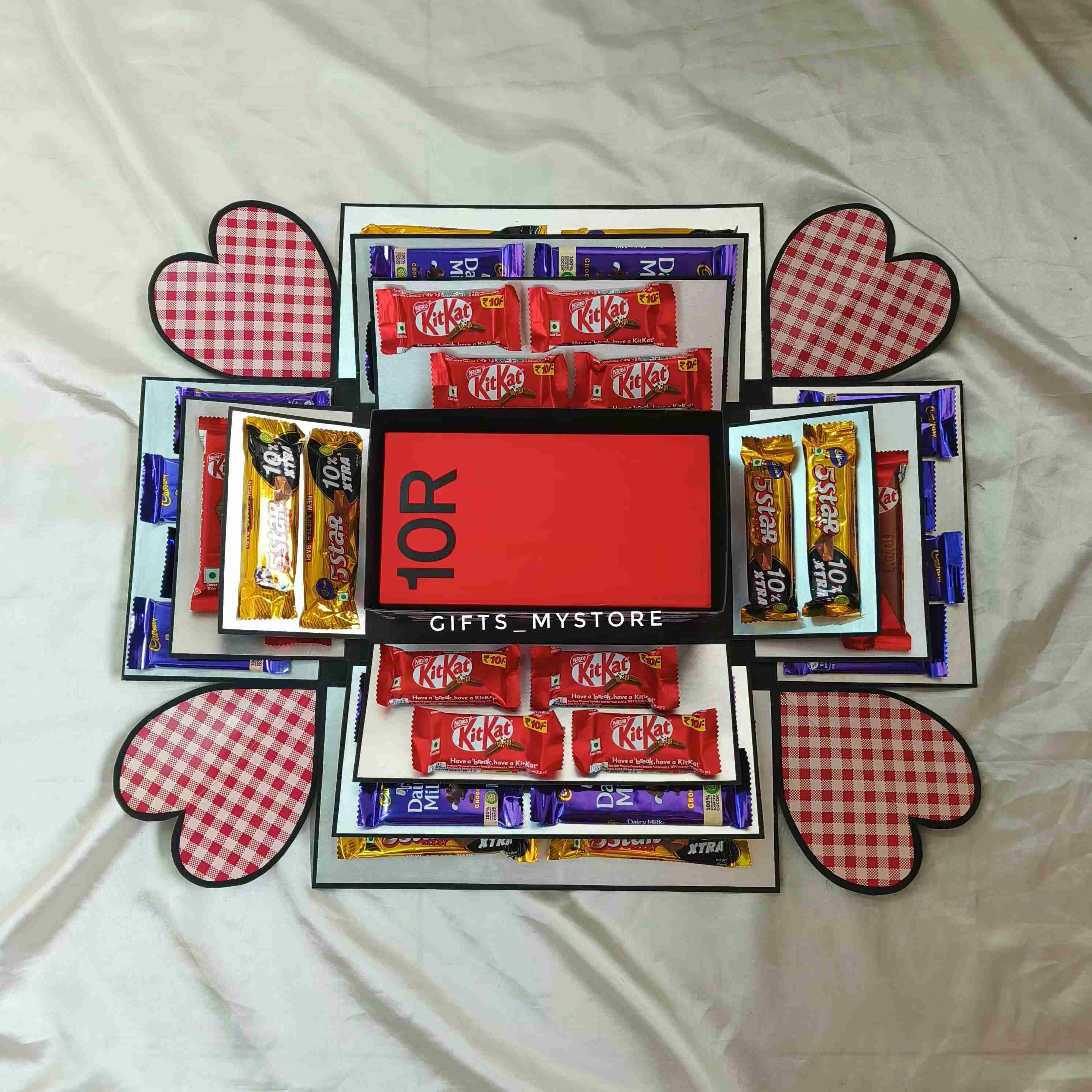 SURPRISE PHONE GIFT INSIDE CHOCOLATE EXPLOSION BOX -1