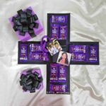 2 layer chocolate explosion box handmade gift product designed for special occasions