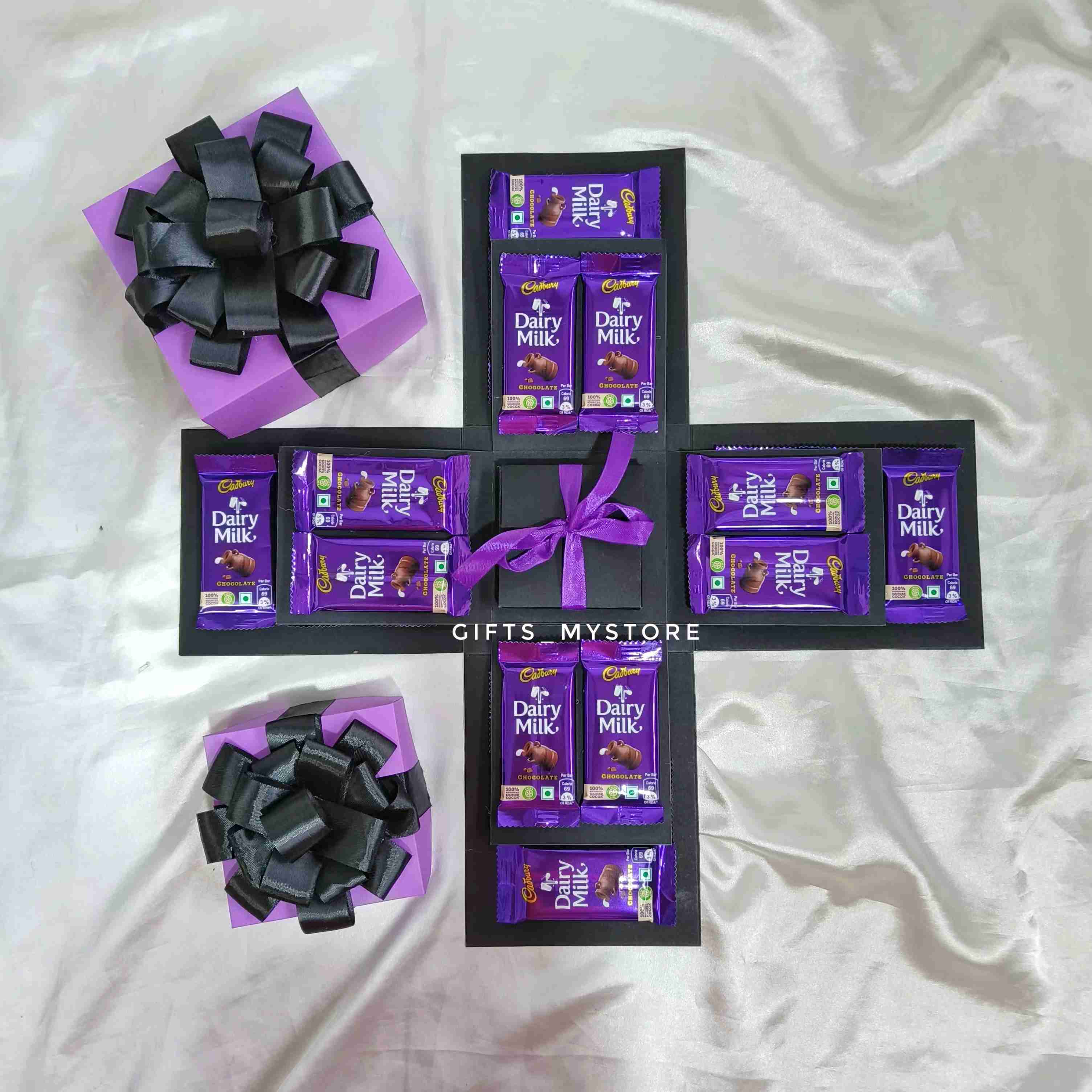 IMG20240628184319 2 layer chocolate explosion box handmade gift product designed for special occasions