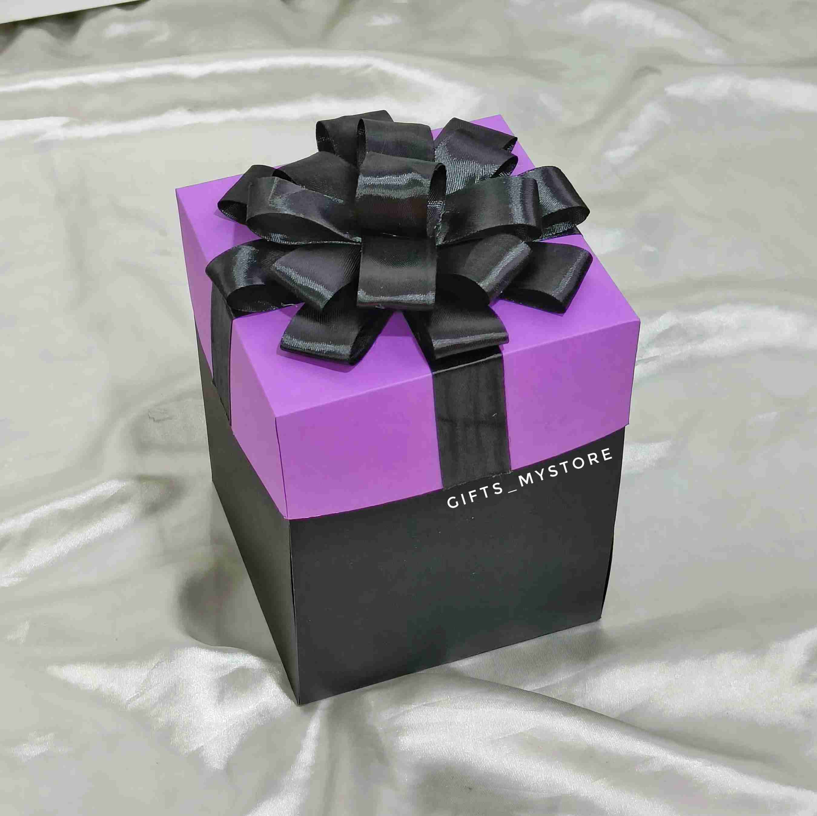 IMG20240628184533 2 layer chocolate explosion box handmade gift product designed for special occasions