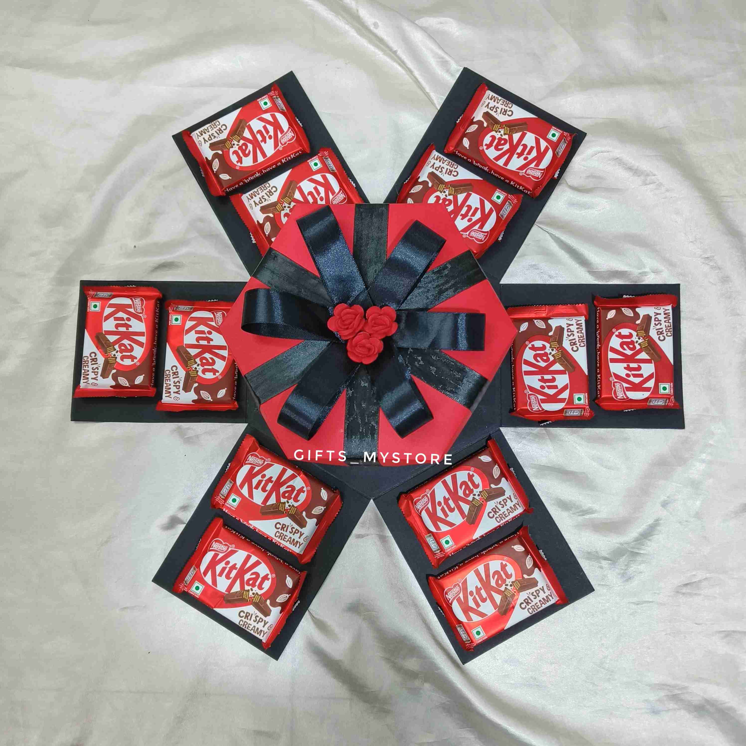 IMG20250111010118 4 layer mix chocolates chocolate explosion box handmade gift product designed for special occasions