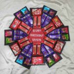 4 layer dairy milk silk premium chocolate explosion box premium large size handmade gift product designed for special occasions